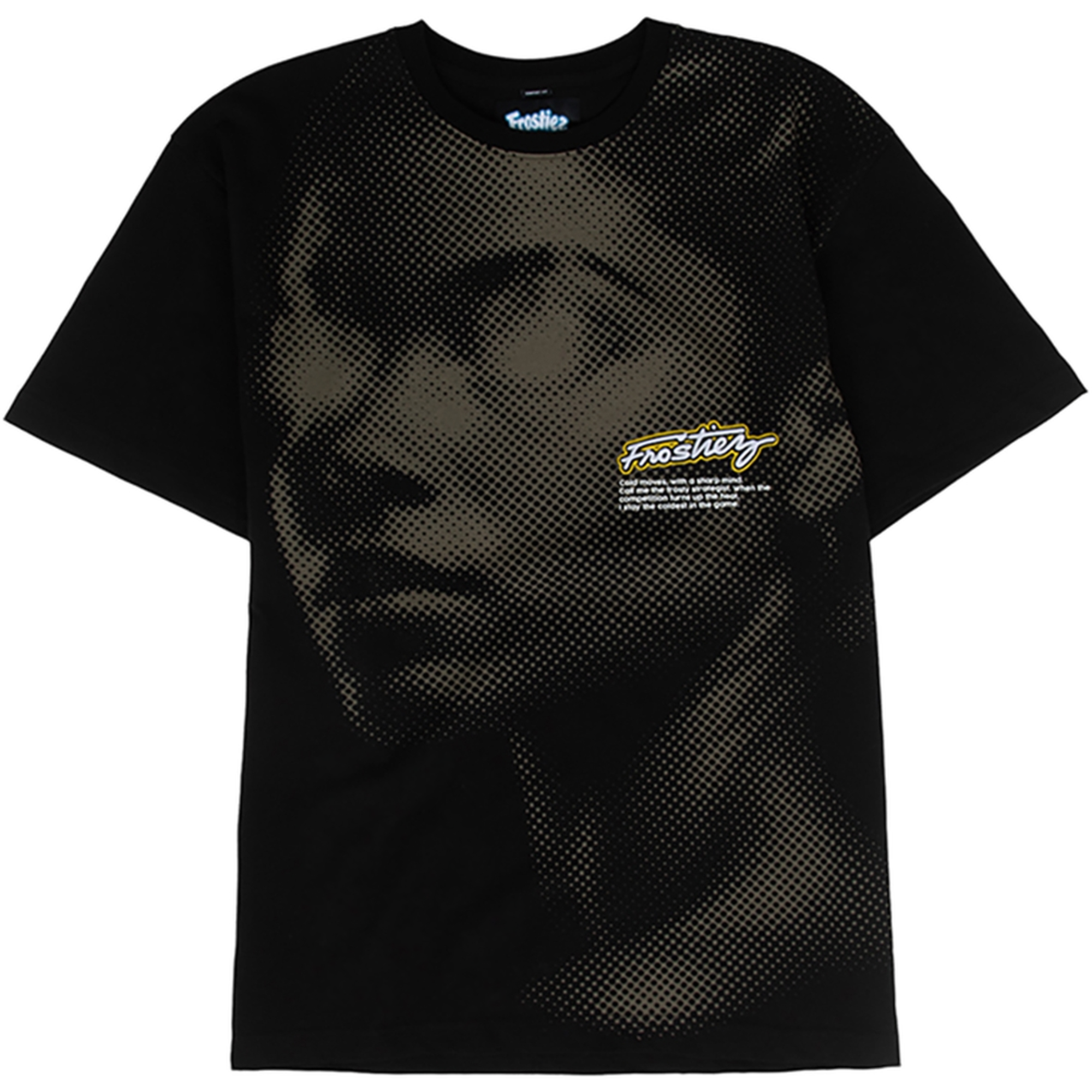 Frostiez Men's Spruce Knit Tee - Black - BLACK Thumbnail View 1