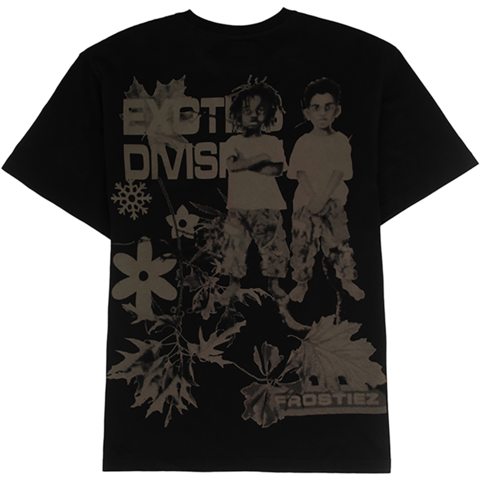 Frostiez Men's Spruce Knit Tee - Black - BLACK Thumbnail View 2