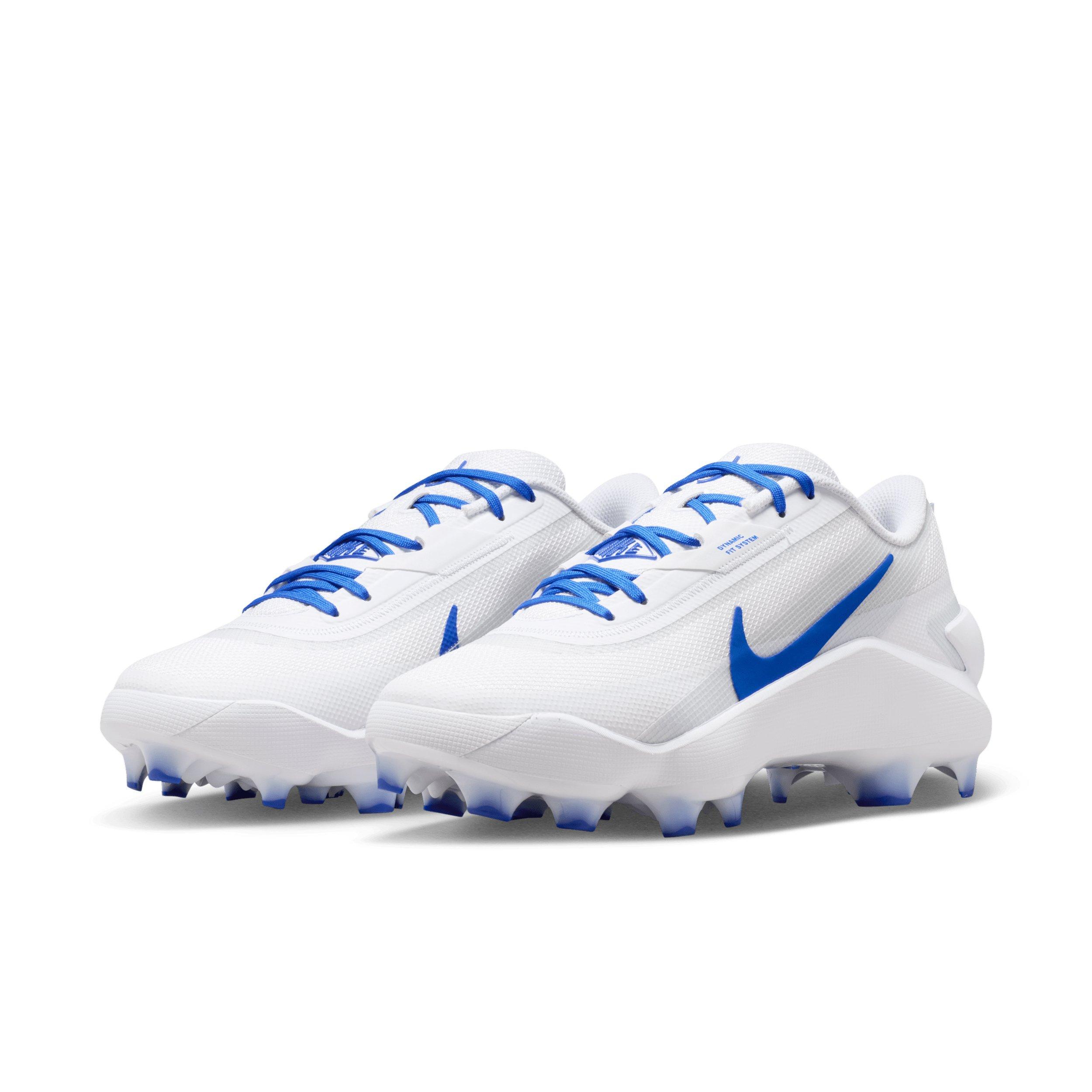 Nike Diamond Showcase MCS "White/Hyper Royal" Men's Baseball Cleat - WHITE/ROYAL Thumbnail View 3