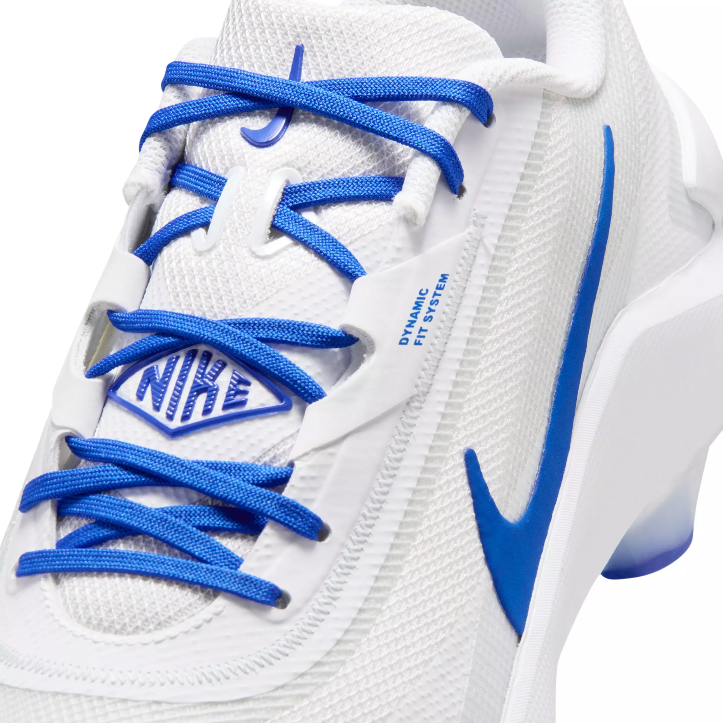 Nike Diamond Showcase MCS "White/Hyper Royal" Men's Baseball Cleat - WHITE/ROYAL
