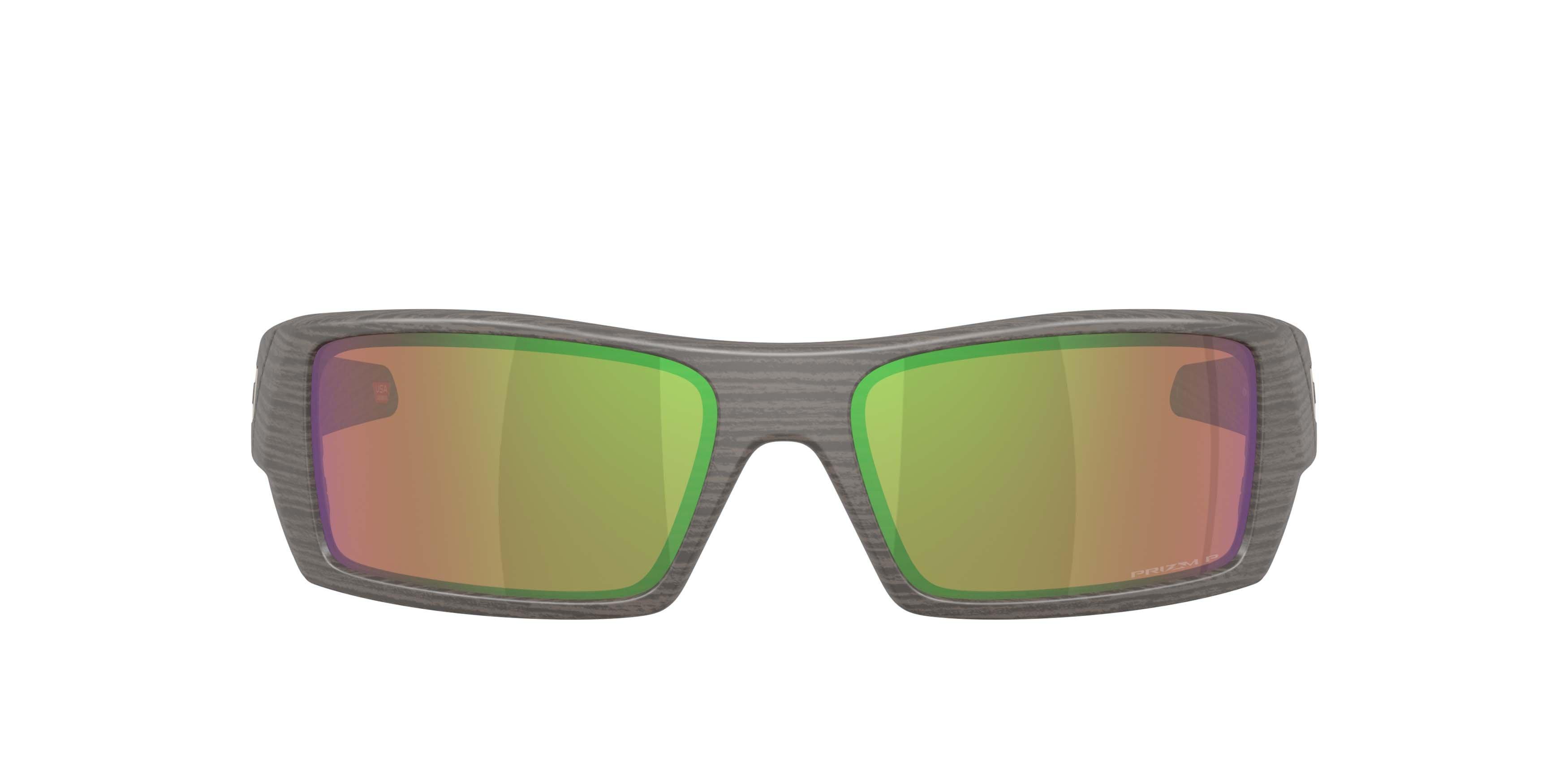 Oakley Gascan Prizm Shallow Water Polarized Sunglasses - Woodgrain - BROWN/GREEN