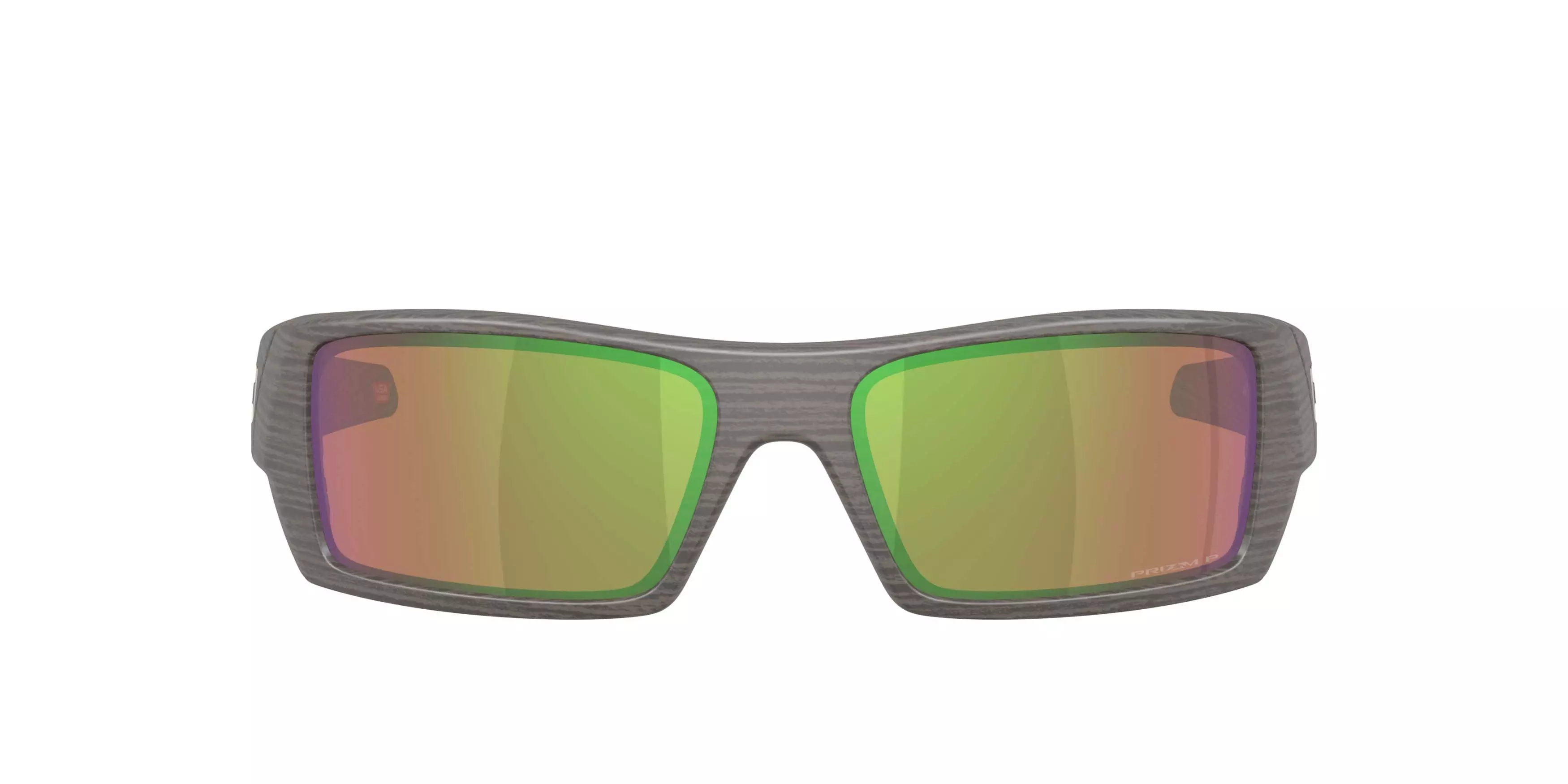 Oakley Gascan Prizm Shallow Water Polarized Sunglasses - Woodgrain - BROWN/GREEN
