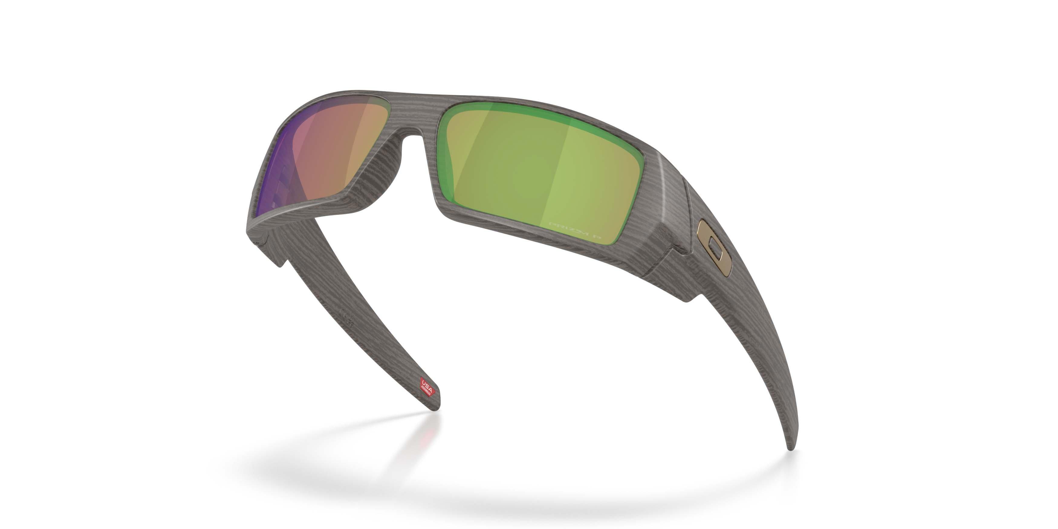 Oakley Gascan Prizm Shallow Water Polarized Sunglasses - Woodgrain - BROWN/GREEN