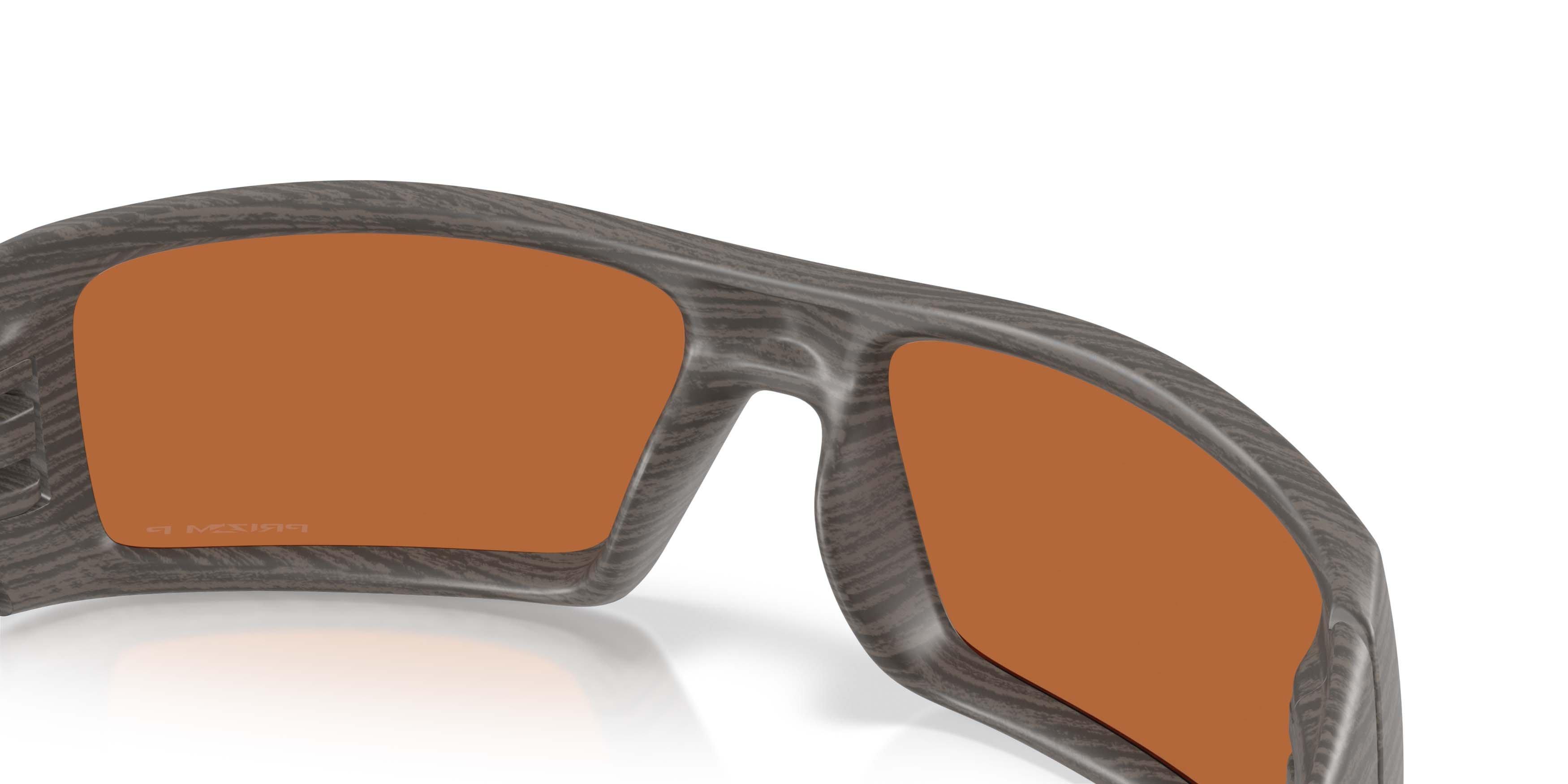 Oakley Gascan Prizm Shallow Water Polarized Sunglasses - Woodgrain - BROWN/GREEN
