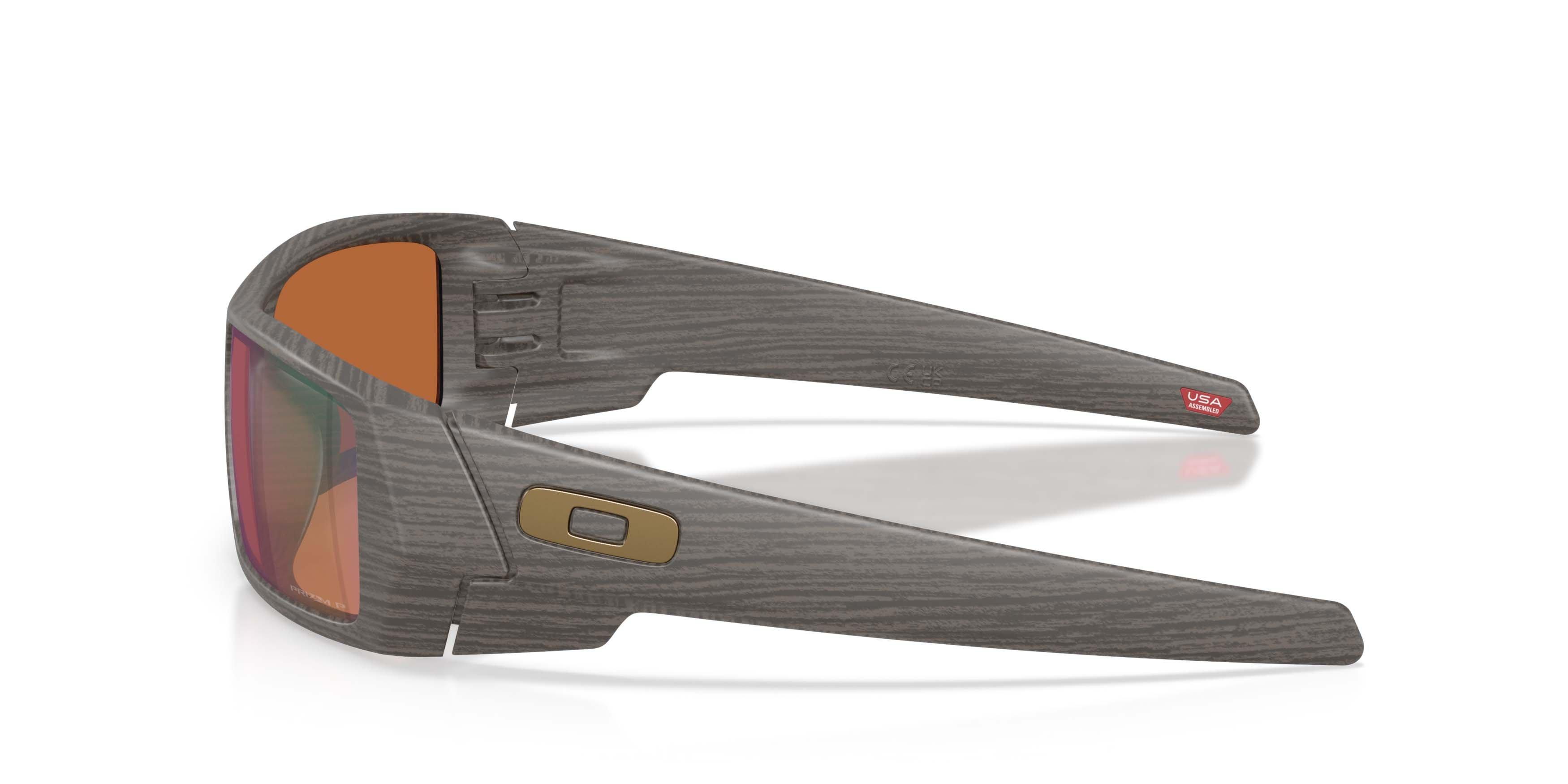 Oakley Gascan Prizm Shallow Water Polarized Sunglasses - Woodgrain - BROWN/GREEN