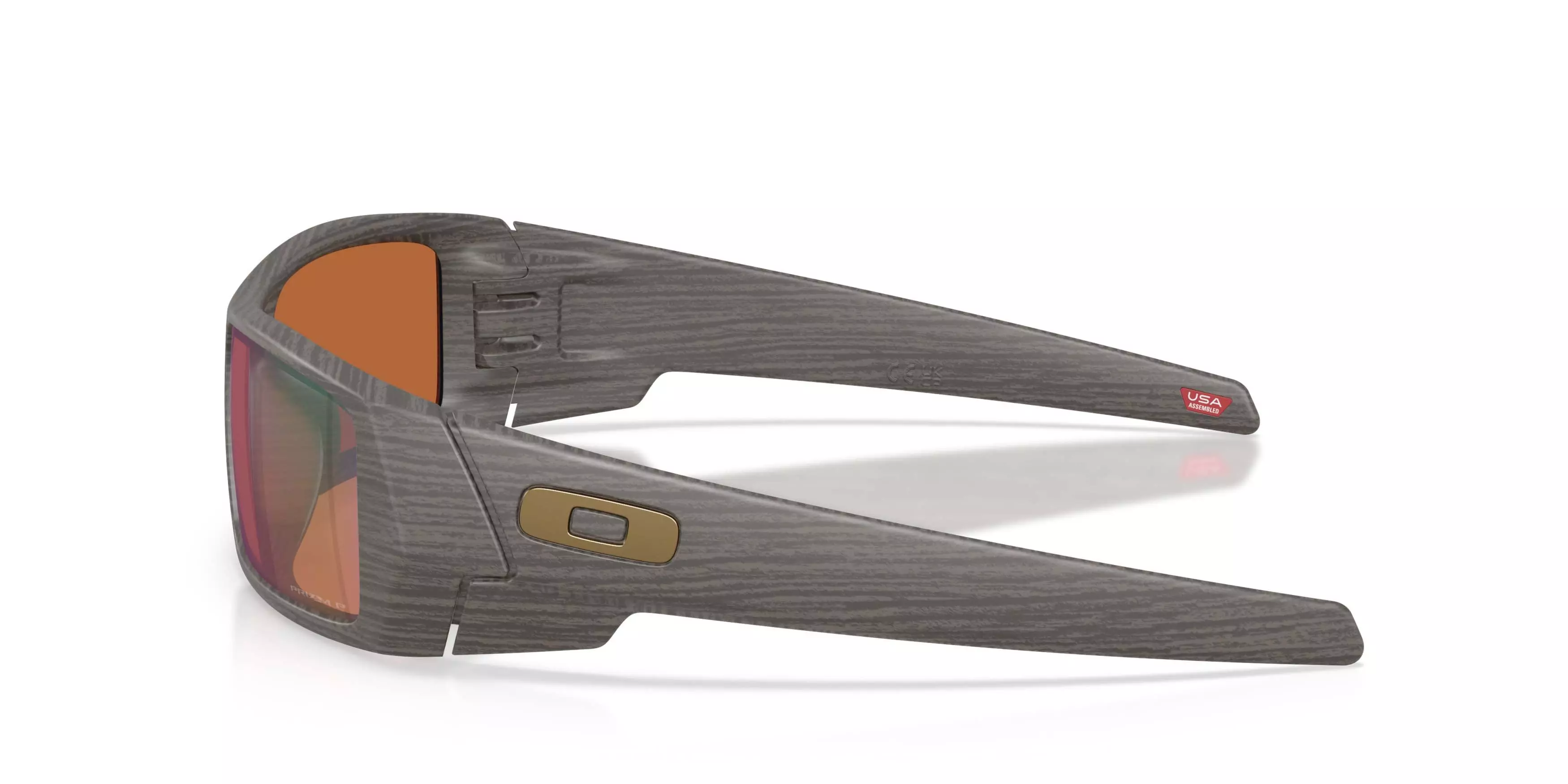 Oakley Gascan Prizm Shallow Water Polarized Sunglasses - Woodgrain - BROWN/GREEN