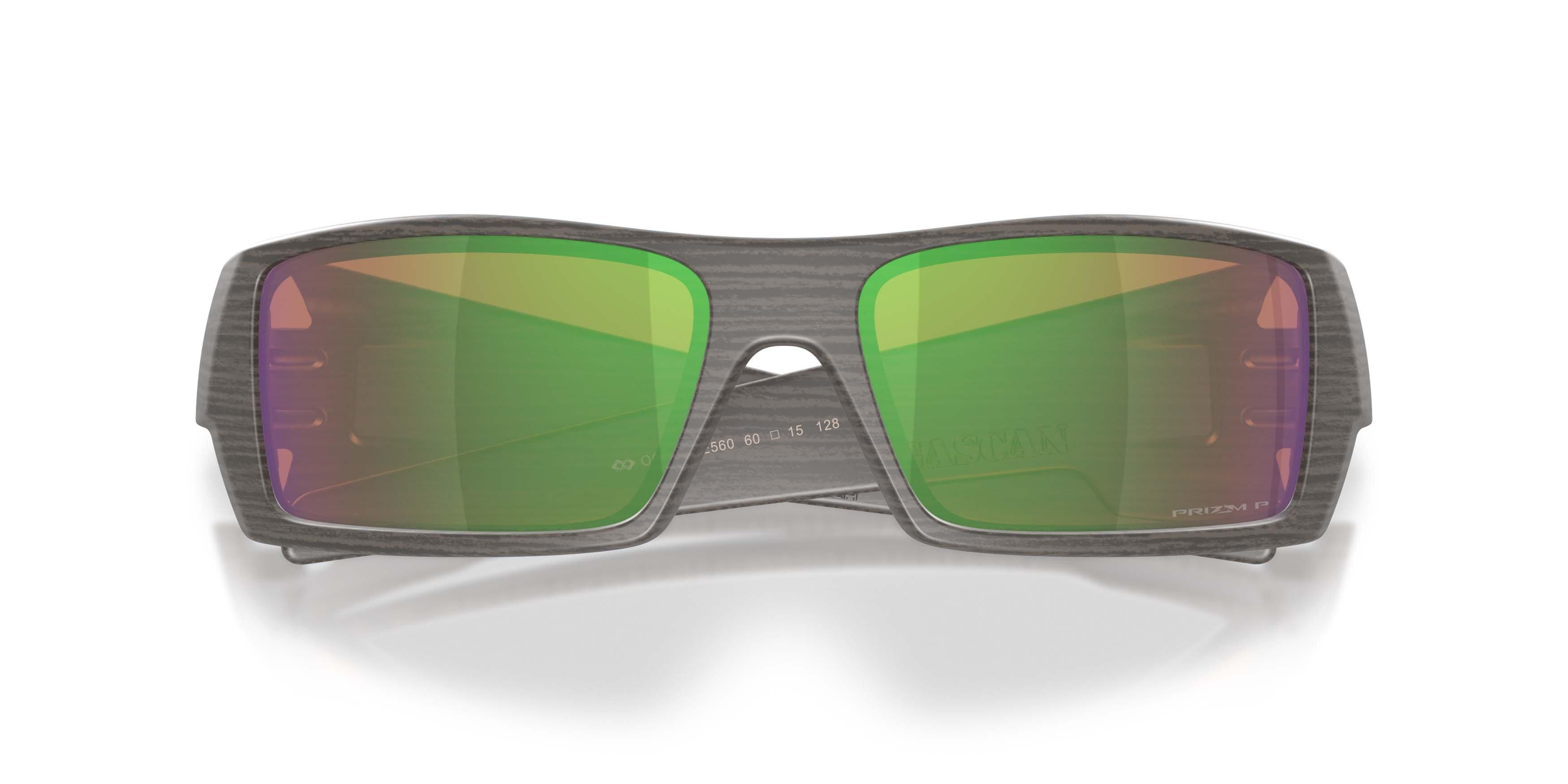 Oakley Gascan Prizm Shallow Water Polarized Sunglasses - Woodgrain - BROWN/GREEN