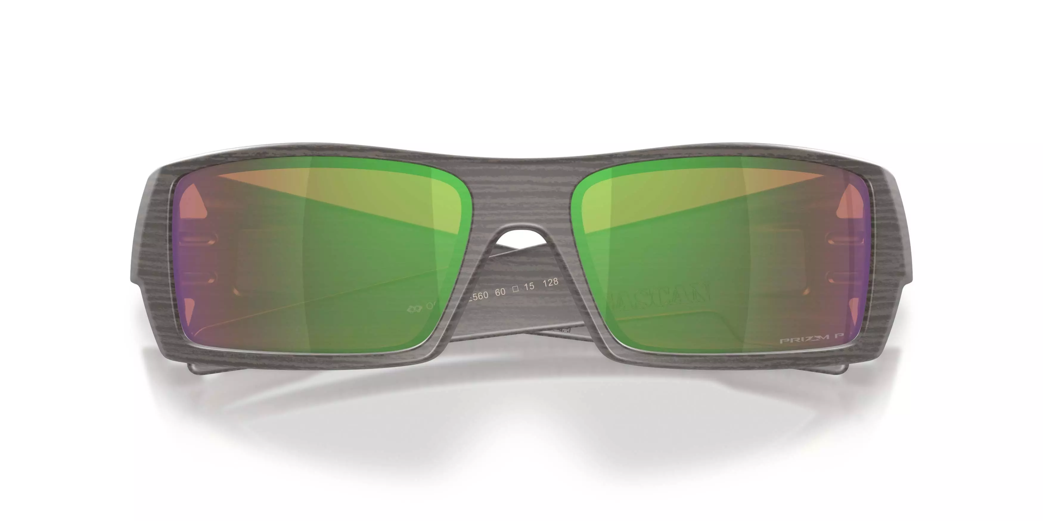 Oakley Gascan Prizm Shallow Water Polarized Sunglasses - Woodgrain - BROWN/GREEN
