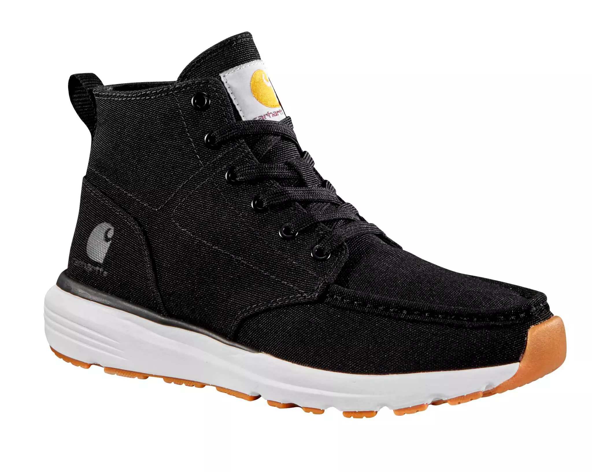 Carhartt Haslett Moc Toe Canvas Chukka Soft Toe "Black" Women's Shoe - BLACK