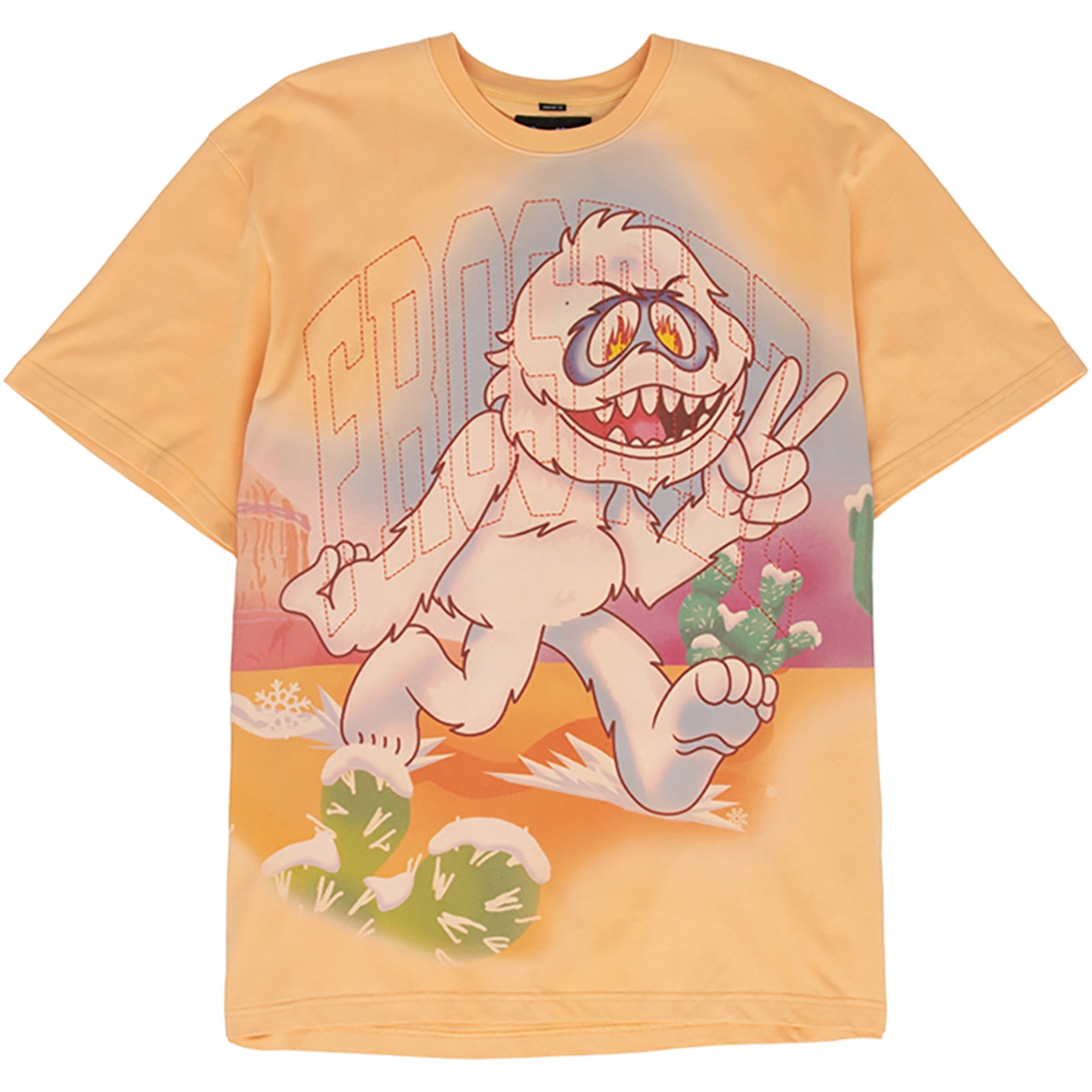 Frostiez Men's Sandstorm Knit Tee - Orange - ORANGE Thumbnail View 1