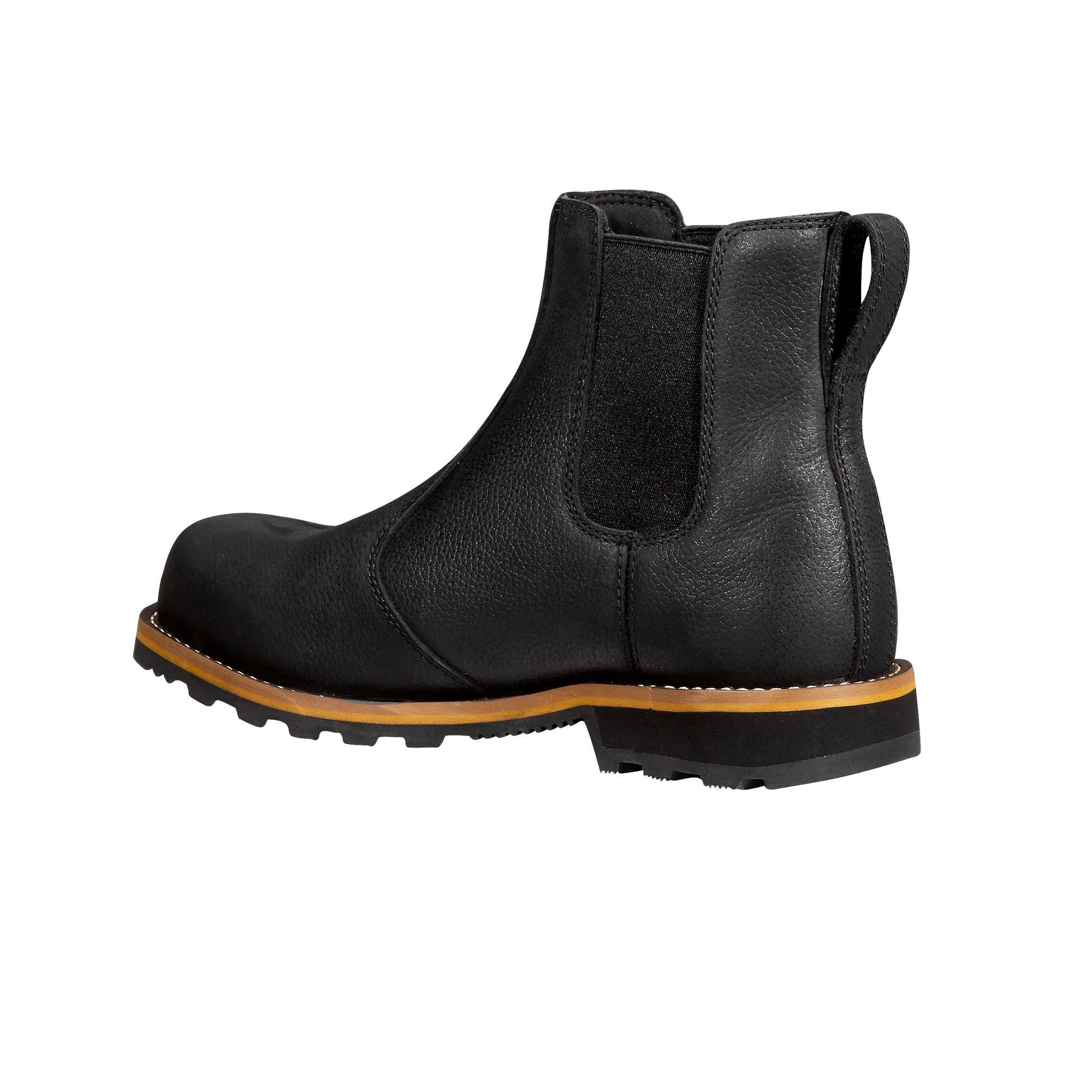 Carhartt Frontier Water Resistant Chelsea Soft Toe "Black" Women's Boot - BLACK Thumbnail View 4