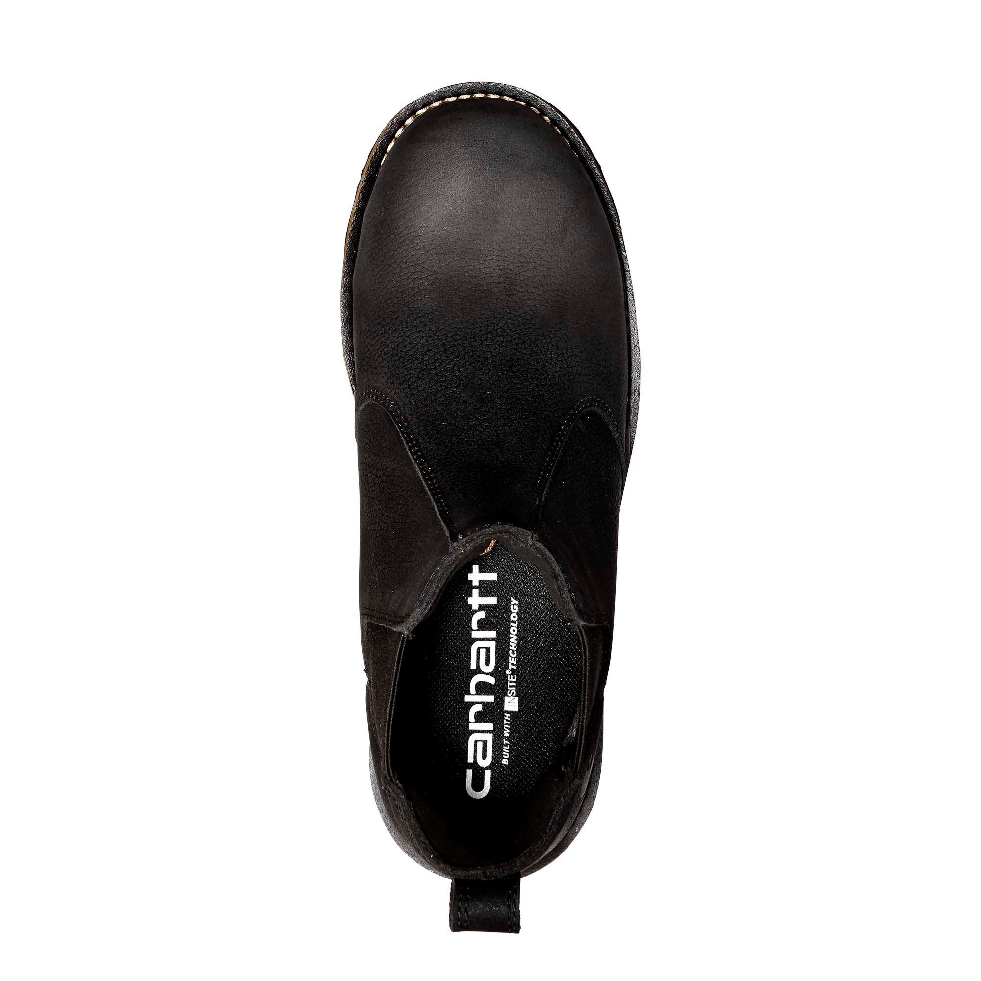 Carhartt Frontier Water Resistant Chelsea Soft Toe "Black" Women's Boot - BLACK Thumbnail View 5