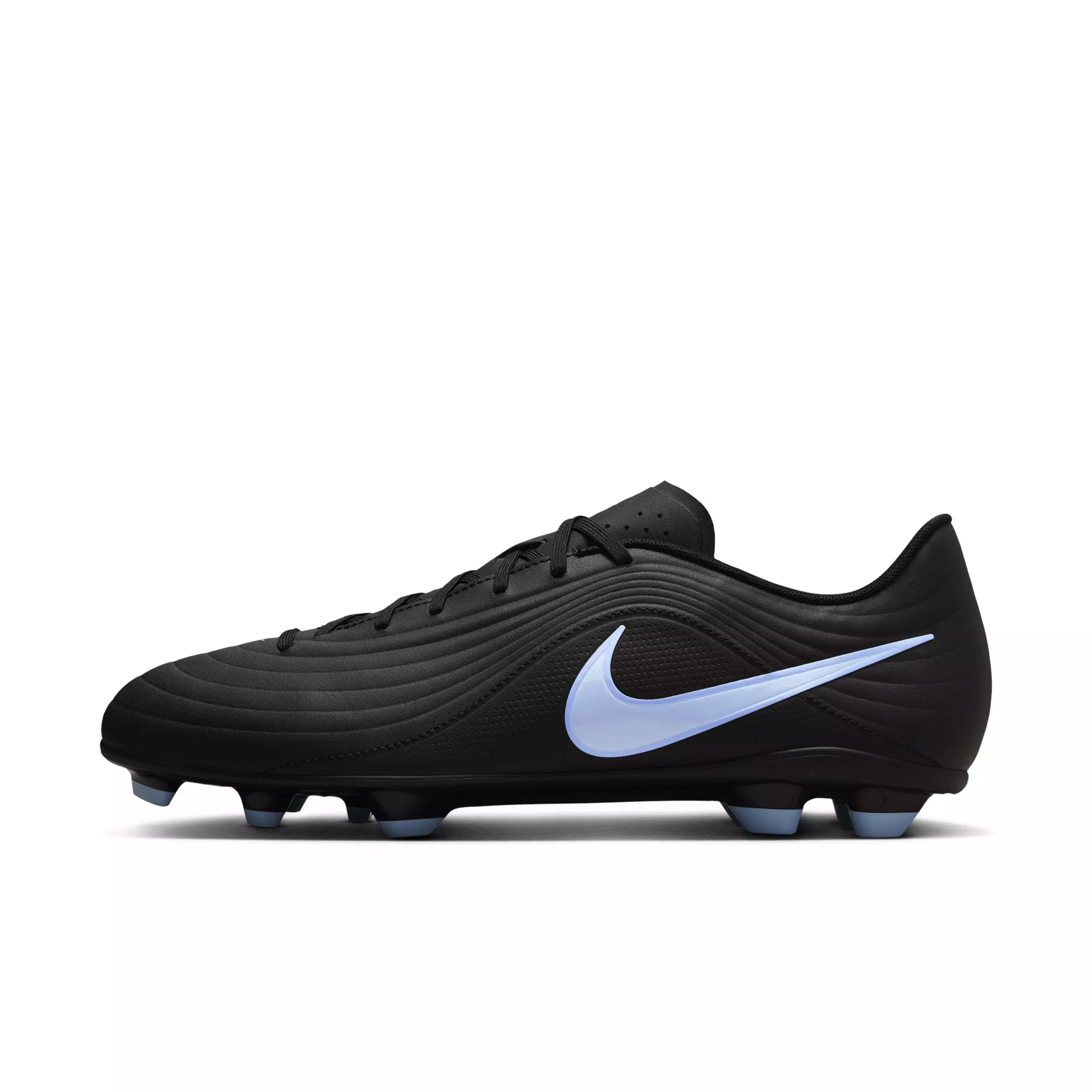 Nike Tiempo Maestro Club MG "Black/Ice Blue" Men's Soccer Cleat - BLACK/BLUE
