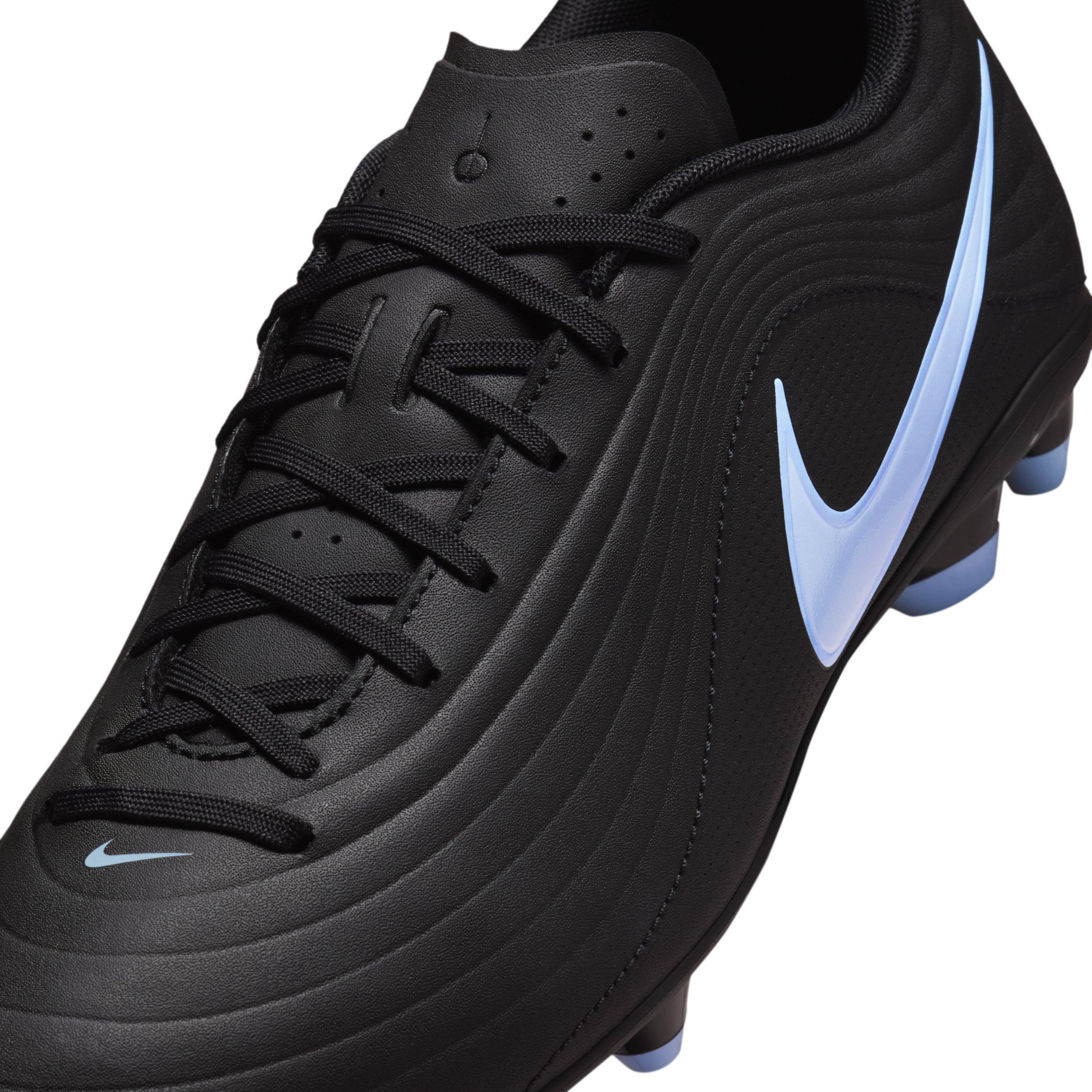 Nike Tiempo Maestro Club MG "Black/Ice Blue" Men's Soccer Cleat - BLACK/BLUE Thumbnail View 8