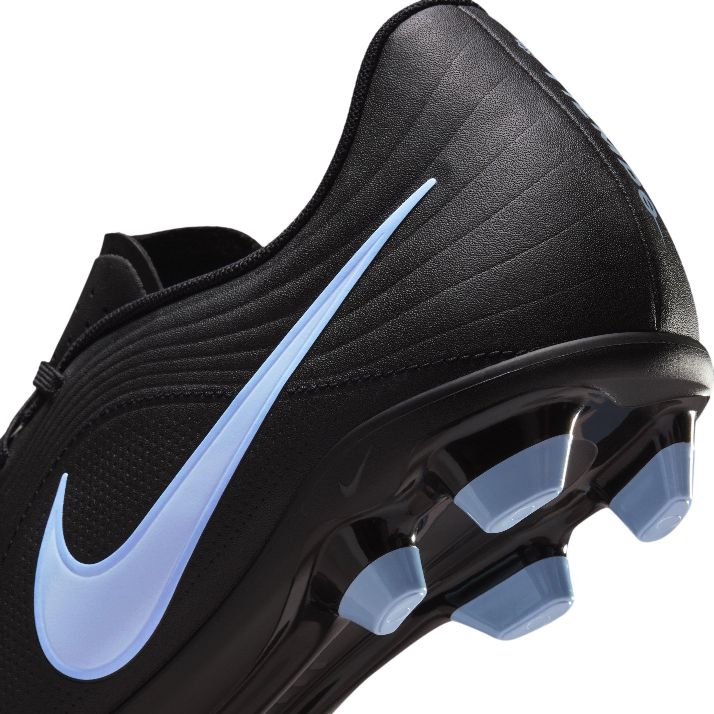 Nike Tiempo Maestro Club MG "Black/Ice Blue" Men's Soccer Cleat - BLACK/BLUE Thumbnail View 9