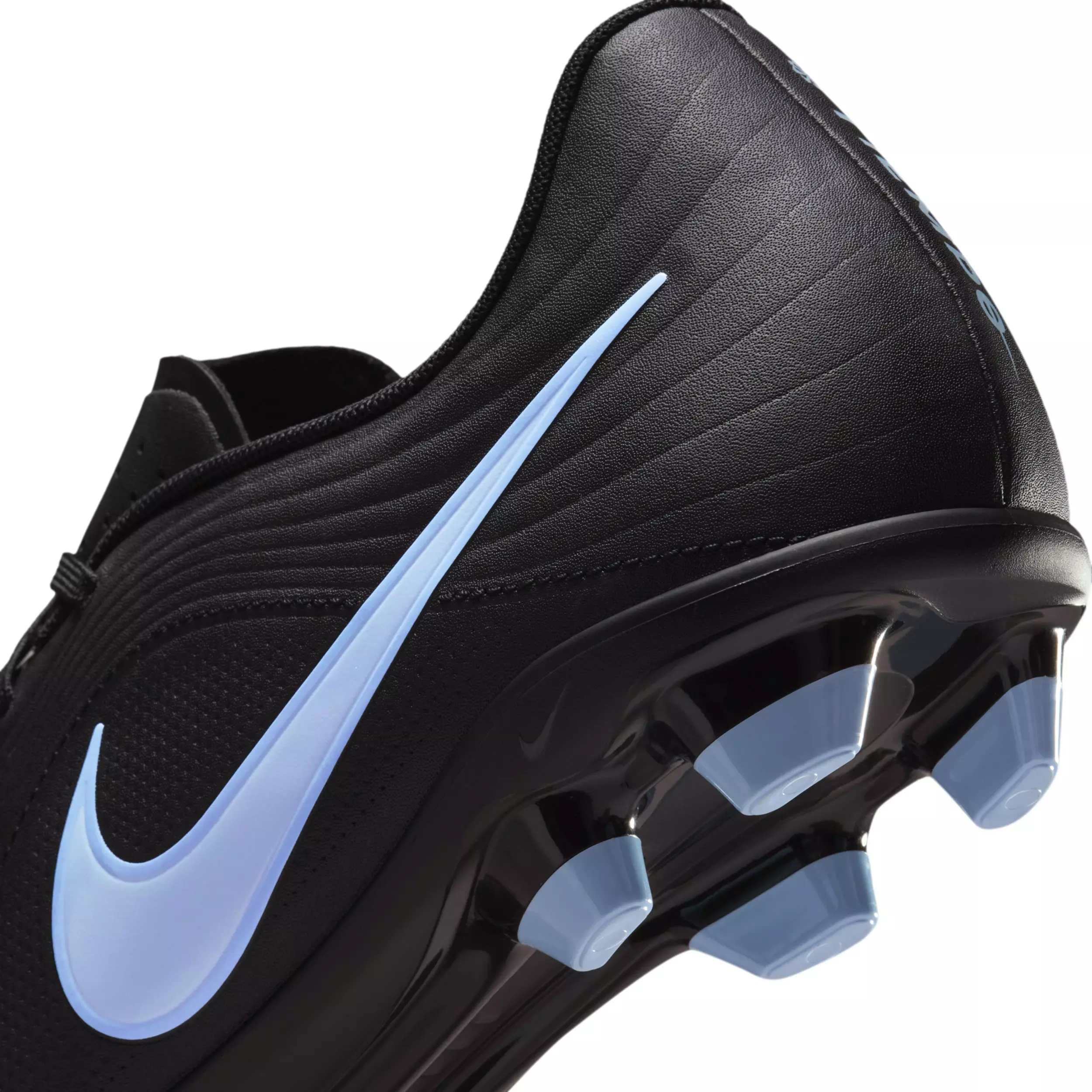 Nike Tiempo Maestro Club MG "Black/Ice Blue" Men's Soccer Cleat - BLACK/BLUE