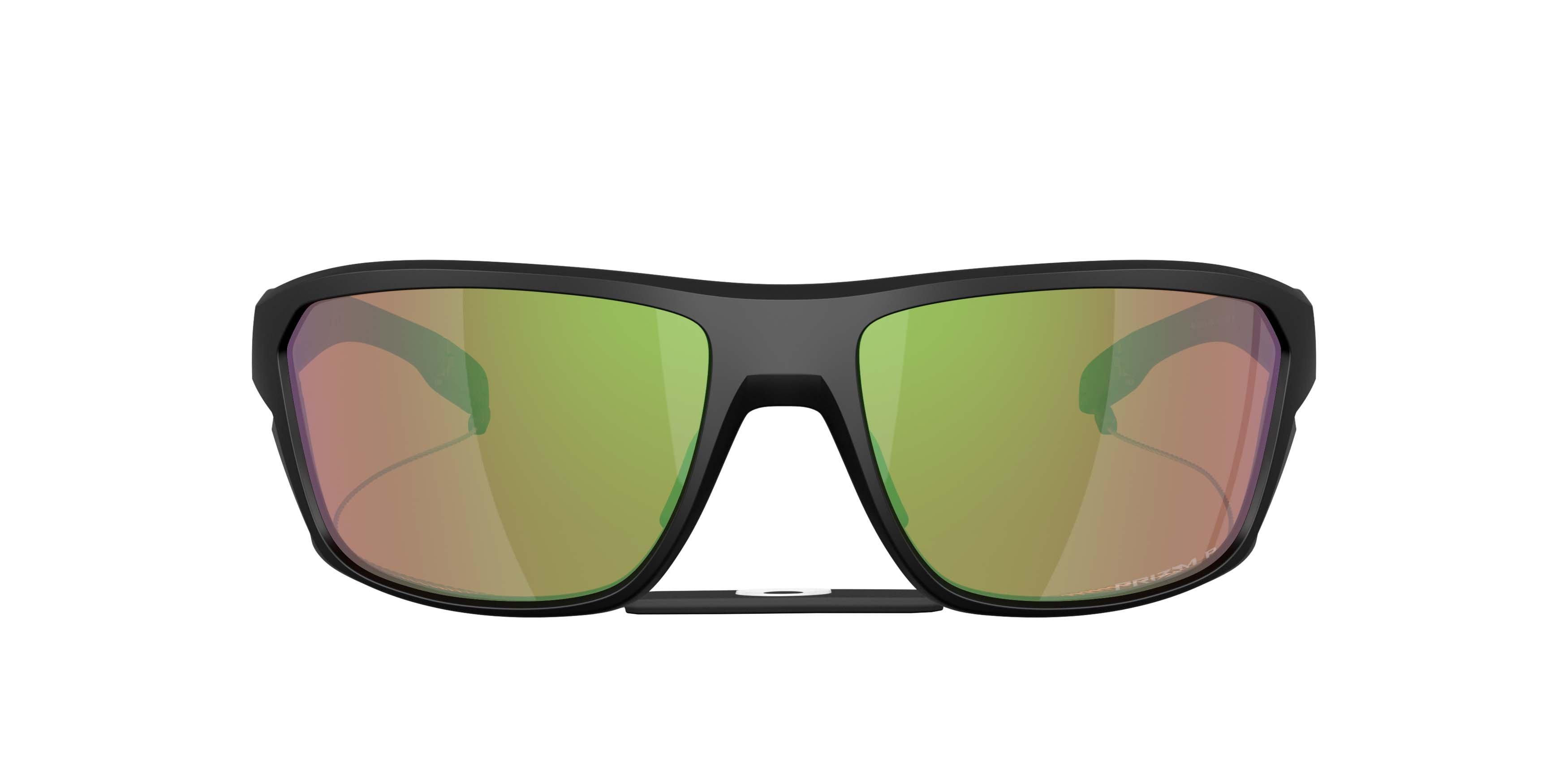 Oakley Split Shot Prizm Shallow Water Polarized Sunglasses - Matte Black - BLACK