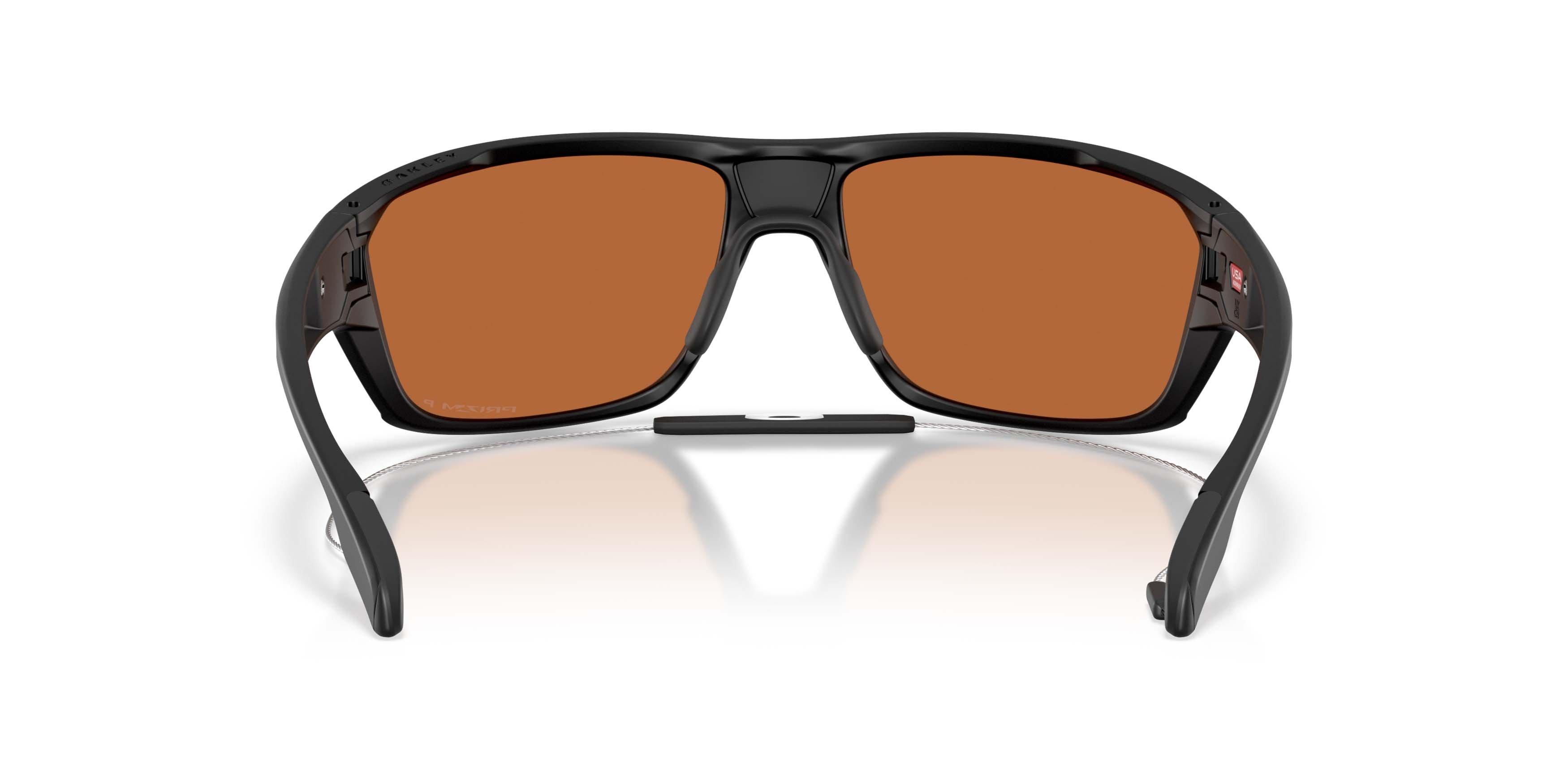 Oakley Split Shot Prizm Shallow Water Polarized Sunglasses - Matte Black - BLACK
