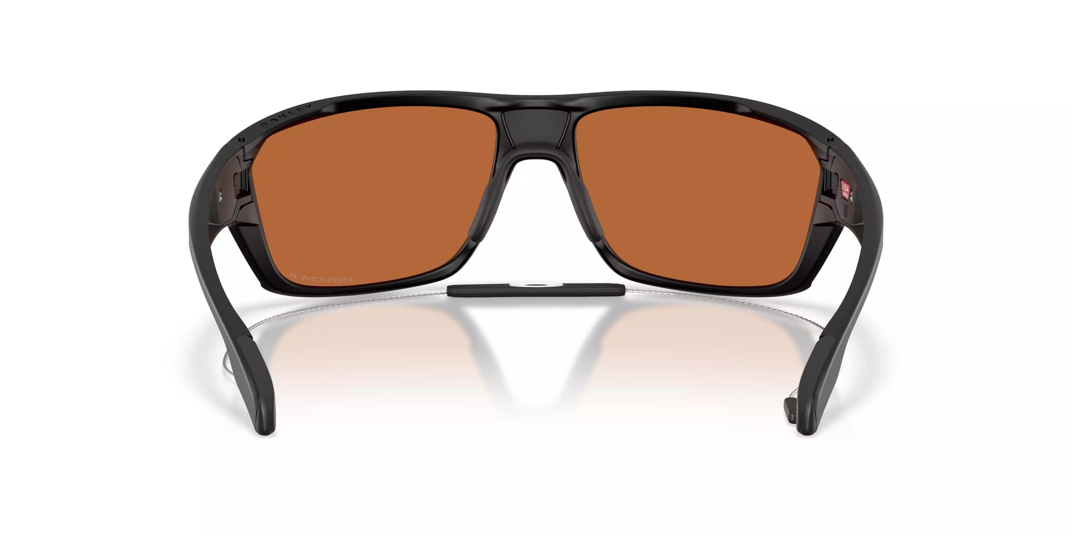 Oakley Split Shot Prizm Shallow Water Polarized Sunglasses - Matte Black - BLACK