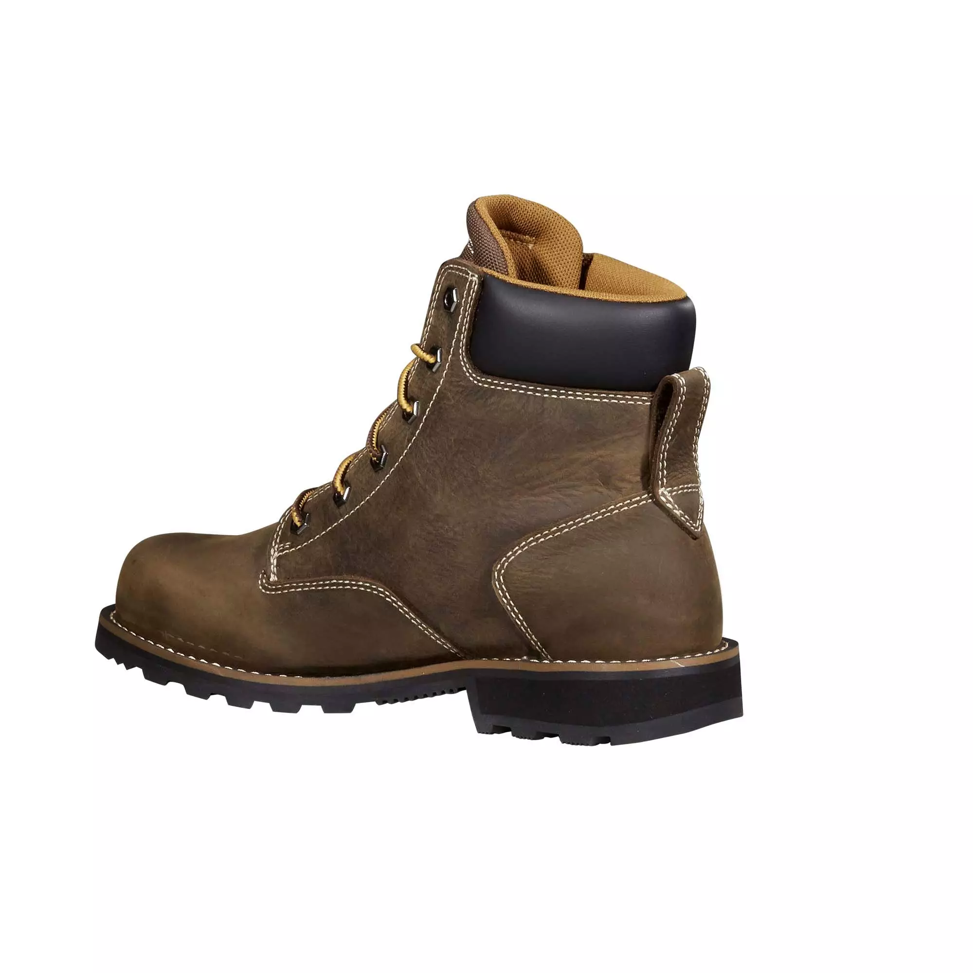 Carhartt Frontier 6" Water Resistant Boot Soft Toe "Mossy Brown" Women's Boot - BROWN