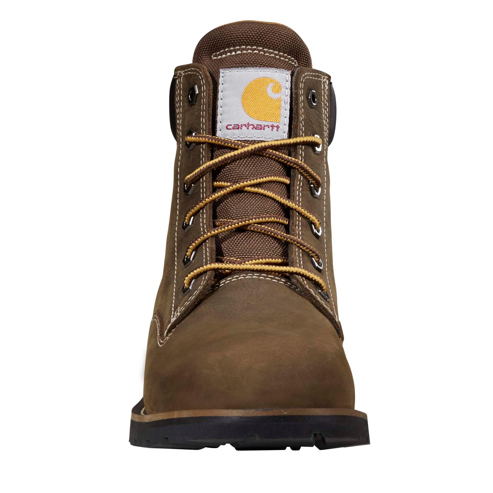 Carhartt Frontier 6" Water Resistant Boot Soft Toe "Mossy Brown" Women's Boot - BROWN Thumbnail View 7