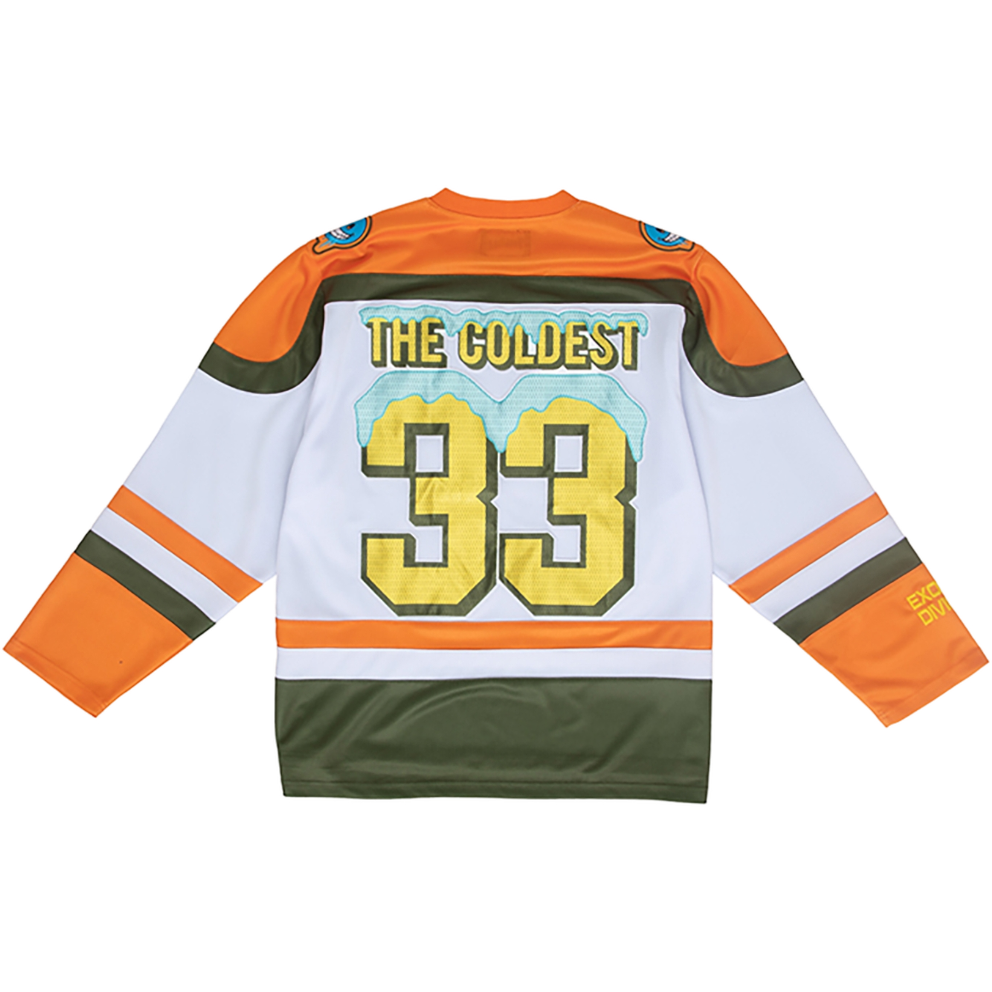 Frostiez Men's Spruce Hockey Jersey - White - WHITE Thumbnail View 2