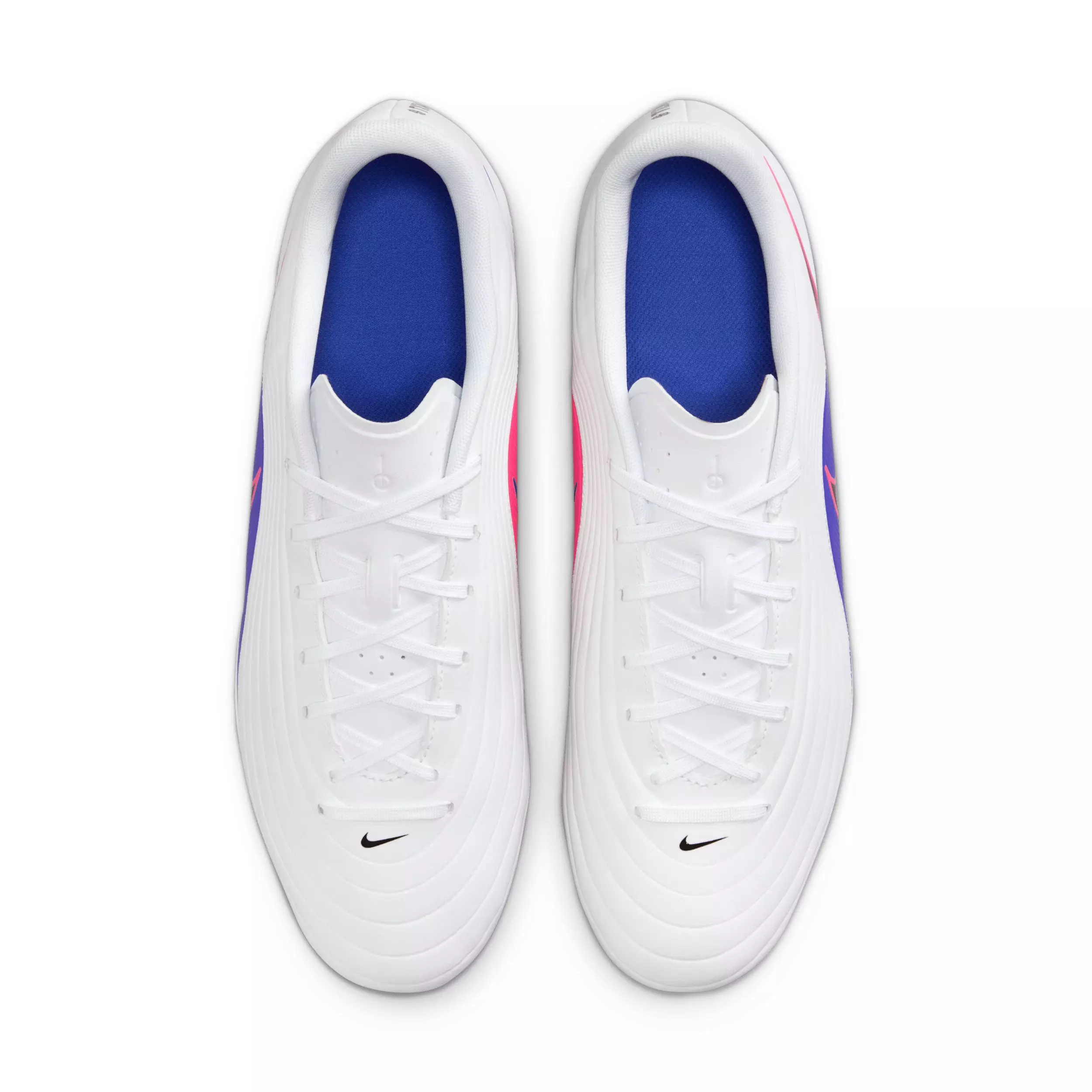 Nike Tiempo Maestro Club MG "White/Racer Blue/Pink Blast/Black" Men's Soccer Cleat - WHITE/BLUE/PINK/BLACK