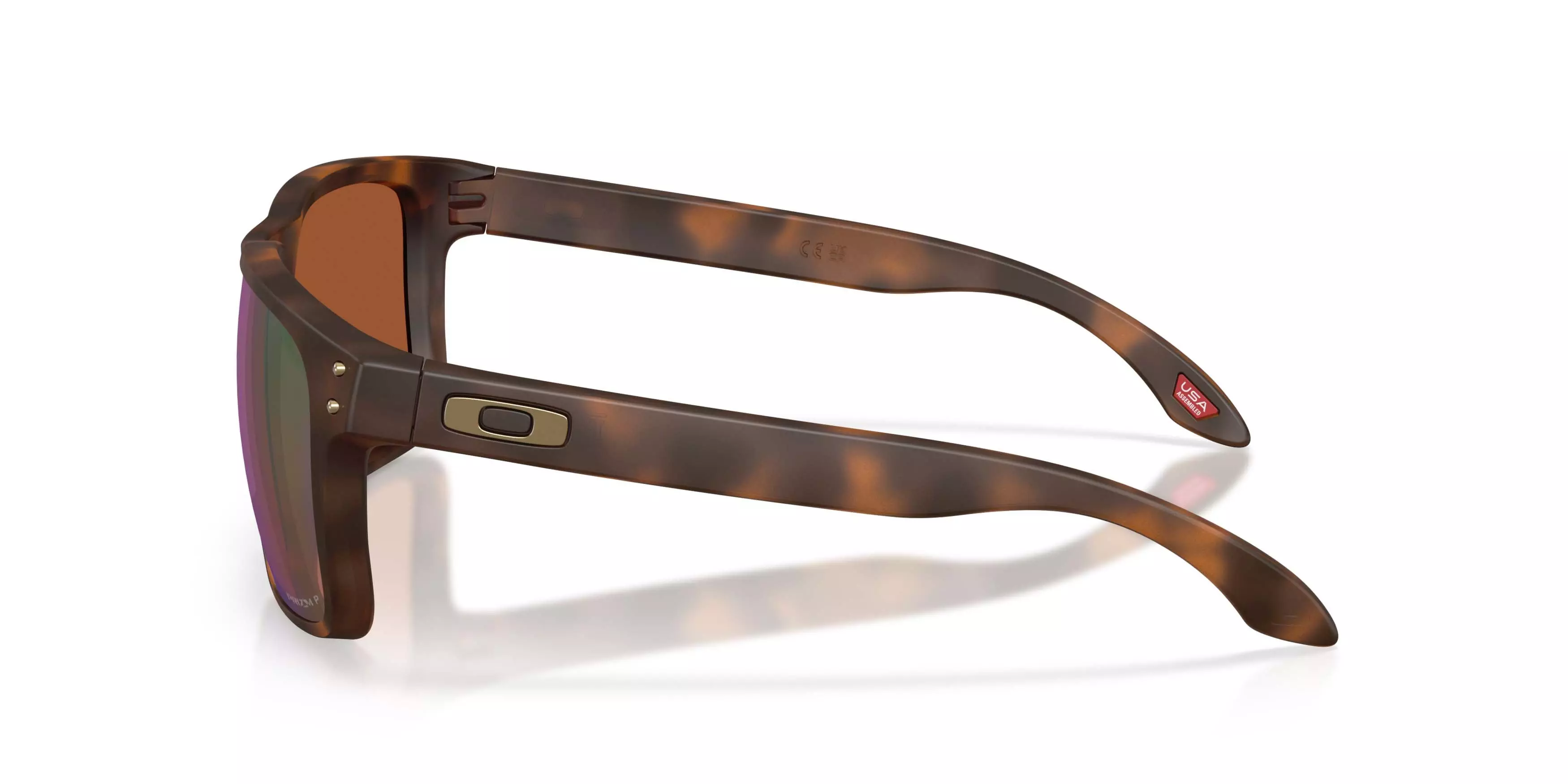Oakley Holbrook XL Prizm Shallow Water Polarized Sunglasses - Matte Tortoise - BROWN