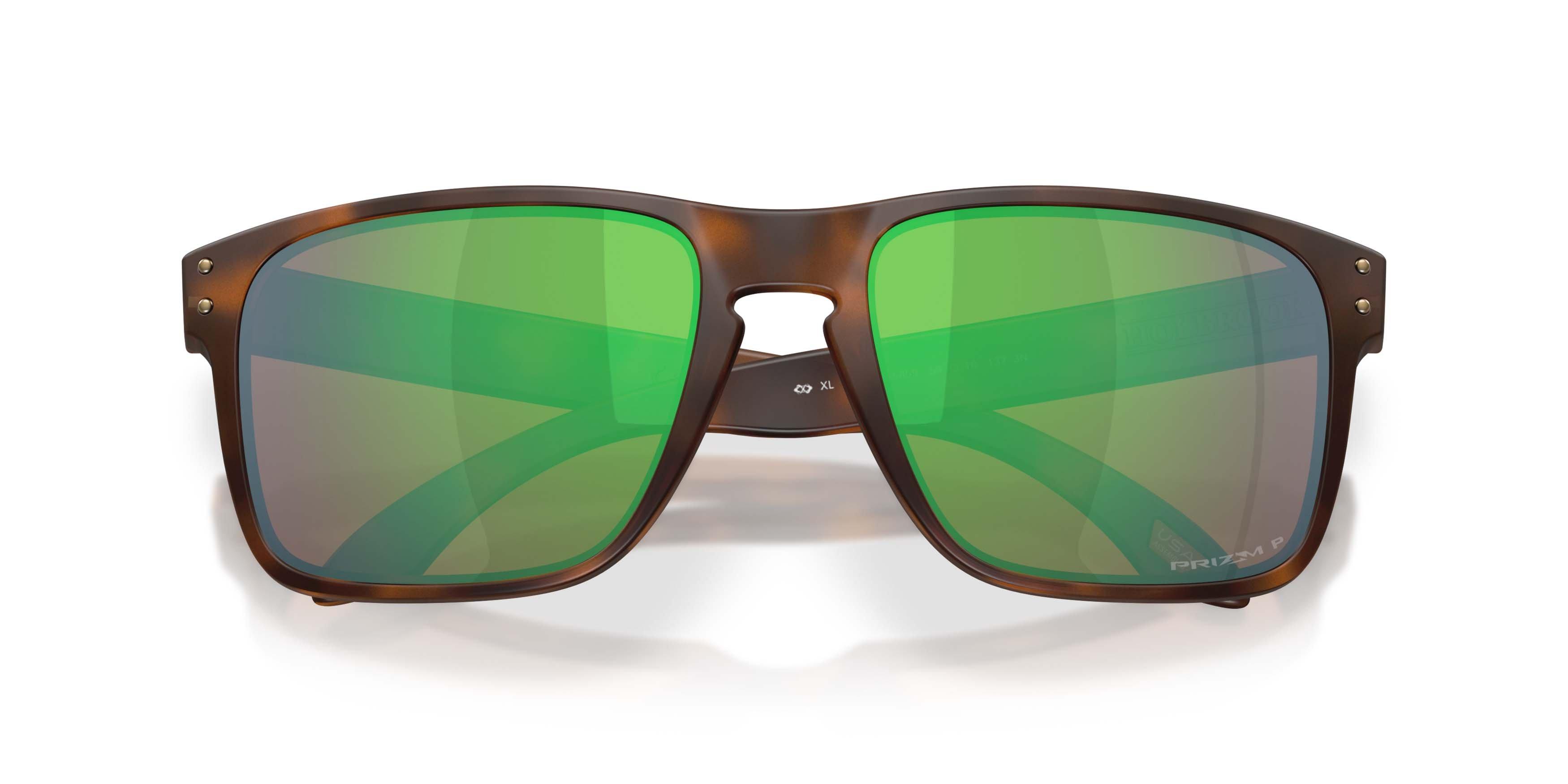 Oakley Holbrook XL Prizm Shallow Water Polarized Sunglasses - Matte Tortoise - BROWN