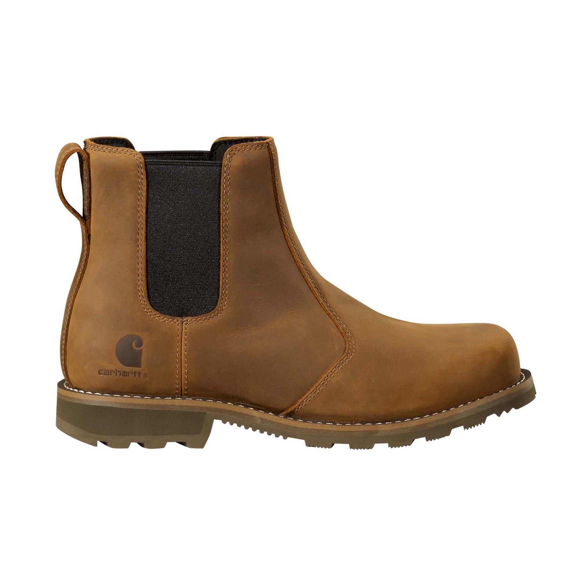 Carhartt Frontier Water Resistant Chelsea Soft Toe "Brown" Women's Boot - BROWN Thumbnail View 1
