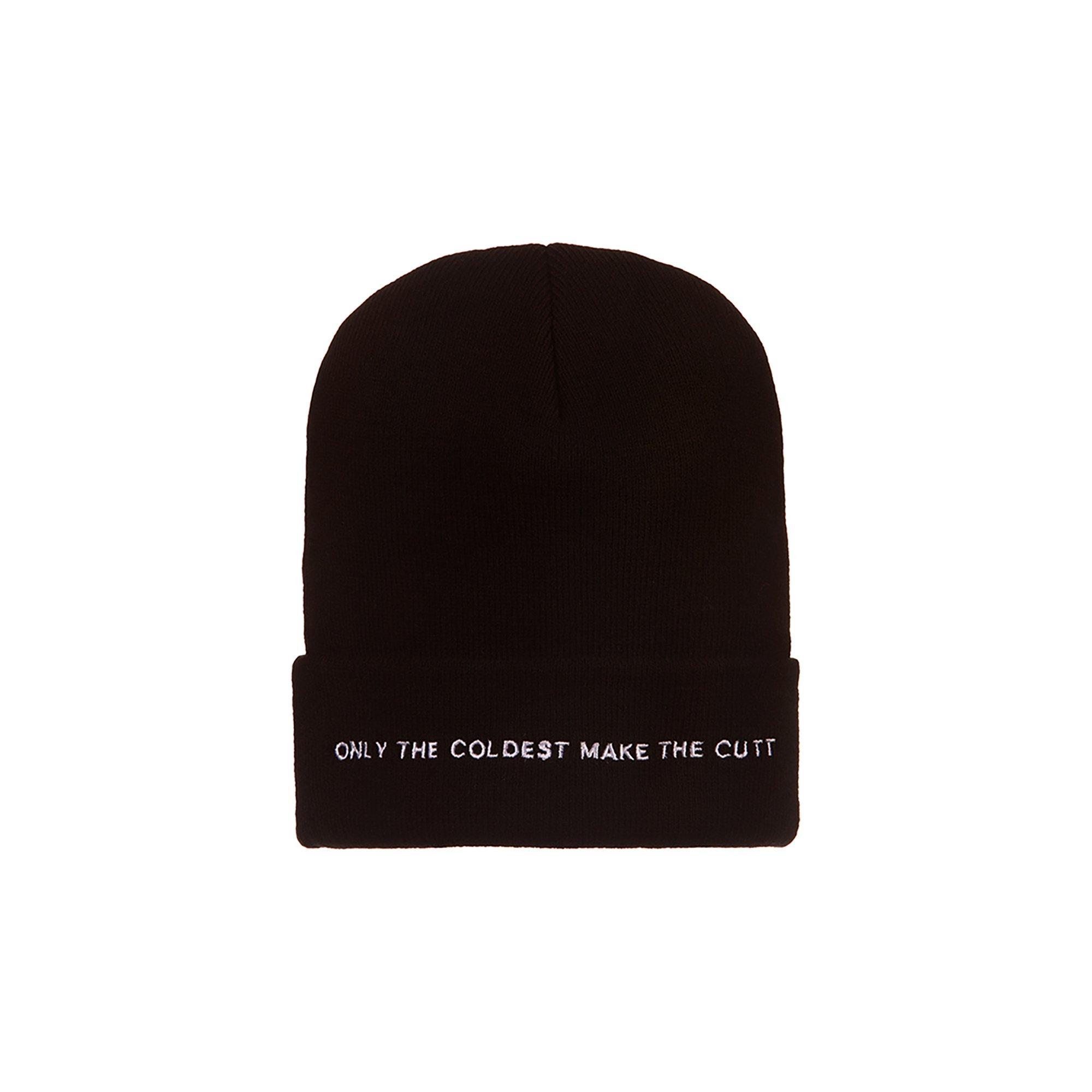 Frostiez Women's Cotton Polyester Snug Fit Beanie - Black