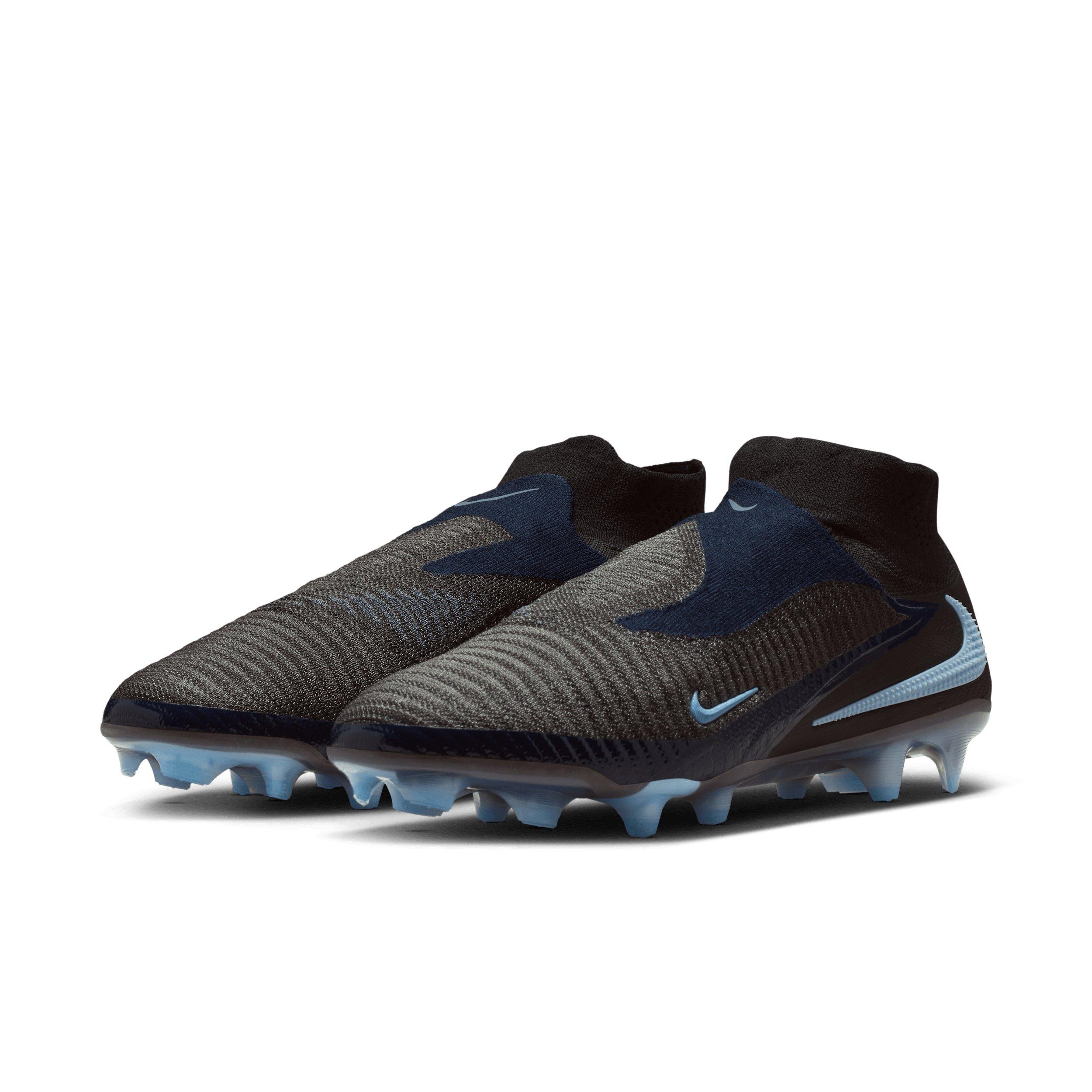 Nike Phantom 6 High Elite FG "Black/Black" Men's Soccer Cleat - BLACK/BLACK Thumbnail View 3