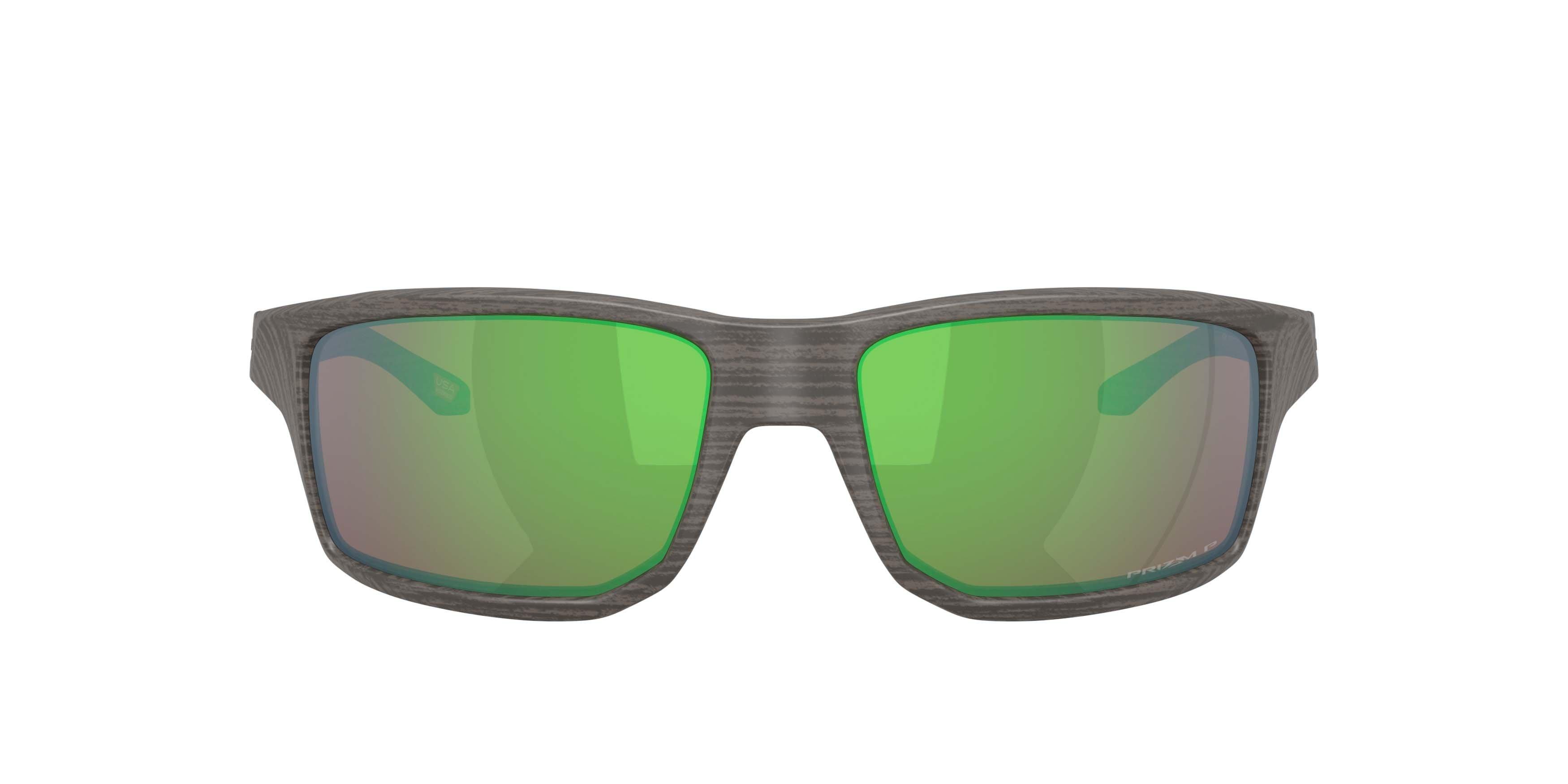 Oakley Gibston Prizm Shallow Water Polarized Sunglasses - Woodgrain - BROWN