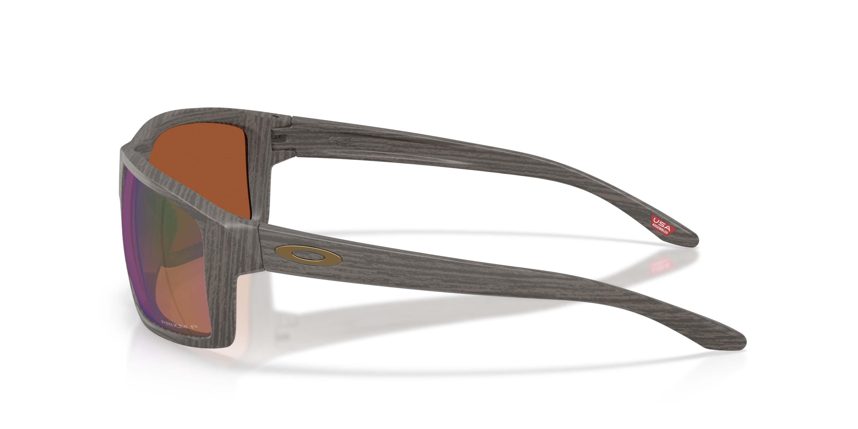 Oakley Gibston Prizm Shallow Water Polarized Sunglasses - Woodgrain - BROWN