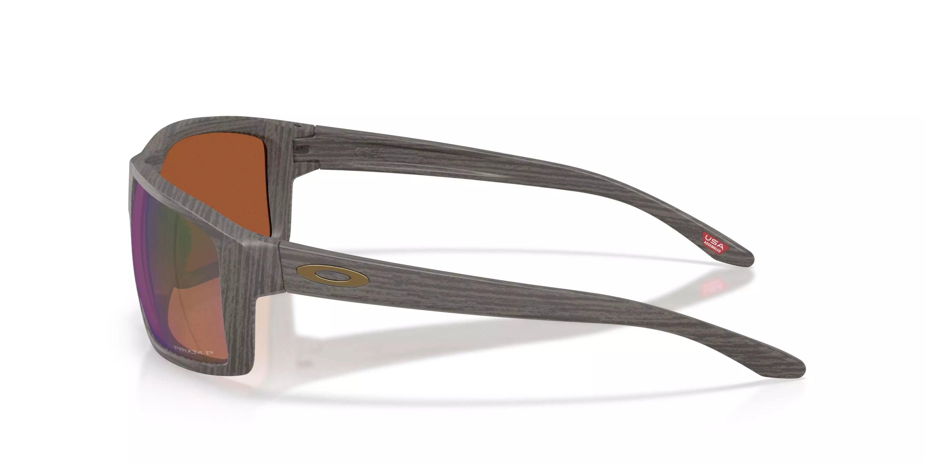 Oakley Gibston Prizm Shallow Water Polarized Sunglasses - Woodgrain - BROWN