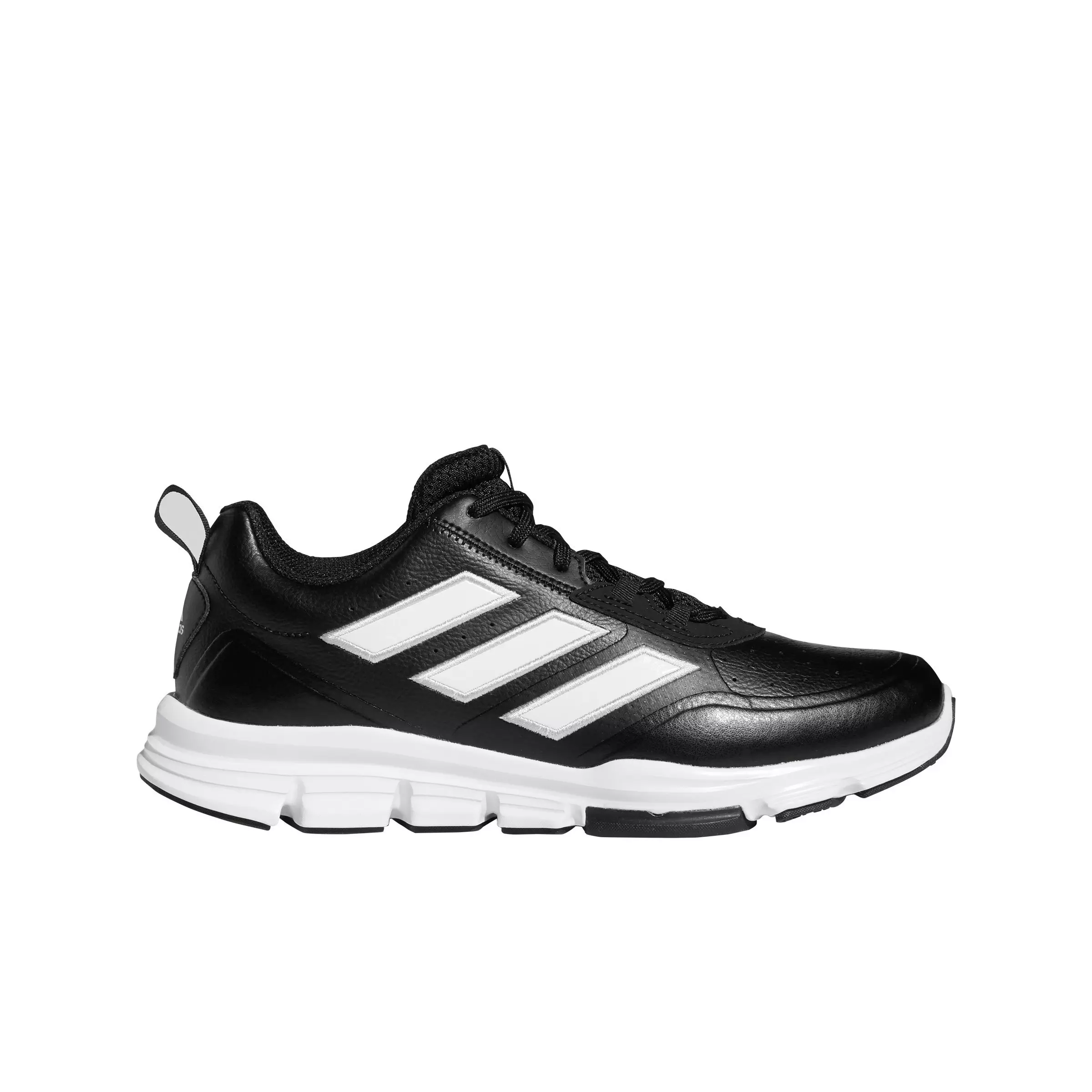 adidas Speed Trainer 5 Synthetic "Core Black/Ftwr White/Silver Metallic" Men's Baseball Shoe - BLACK/WHITE/SILVER