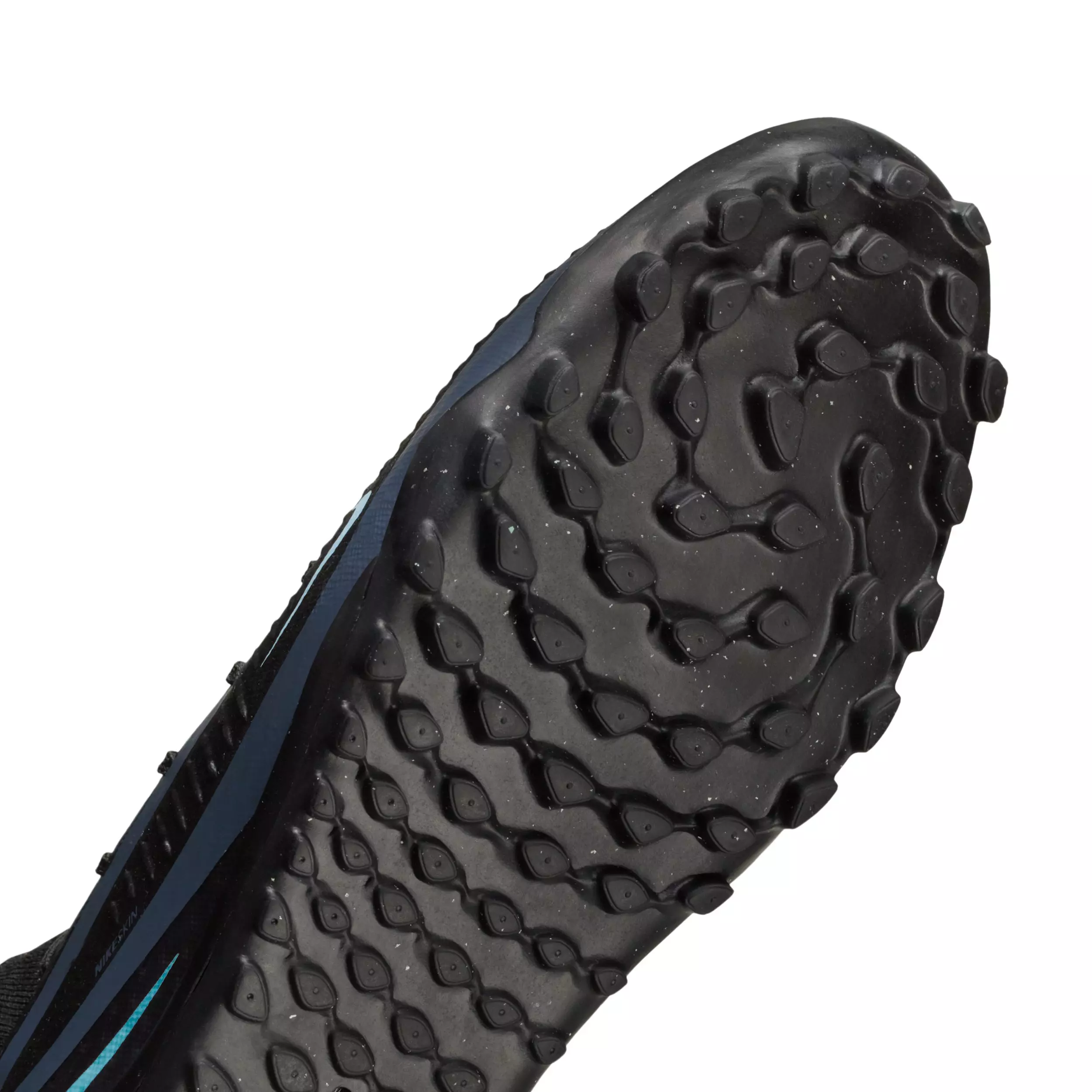 Nike Phantom 6 High Academy Turf "Black/Black" Men's Soccer Shoe - BLACK/BLACK