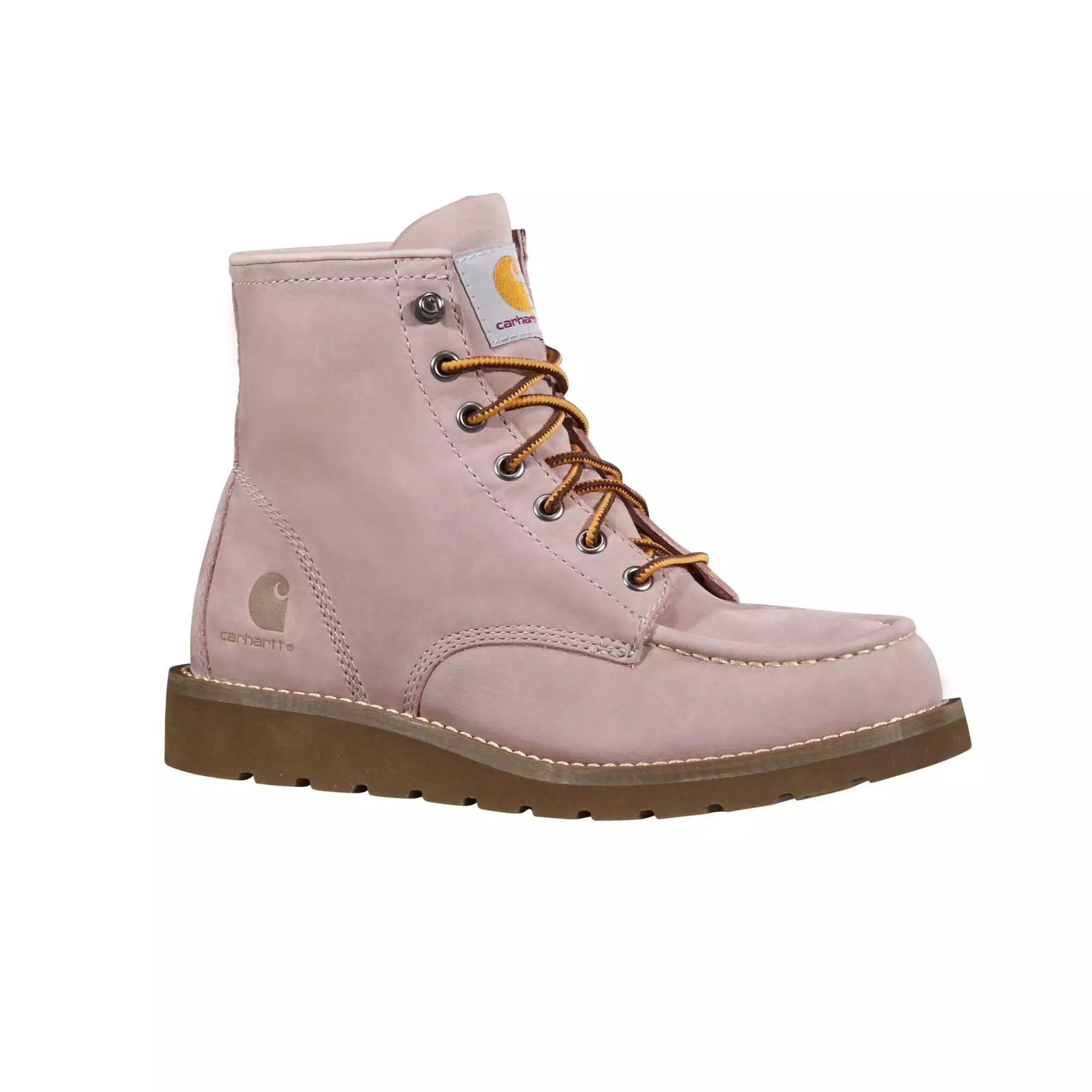 Carhartt 6" Moc Toe Wedge Boot Soft Toe "Light Purple" Women's Boot - LIGHT PURPLE