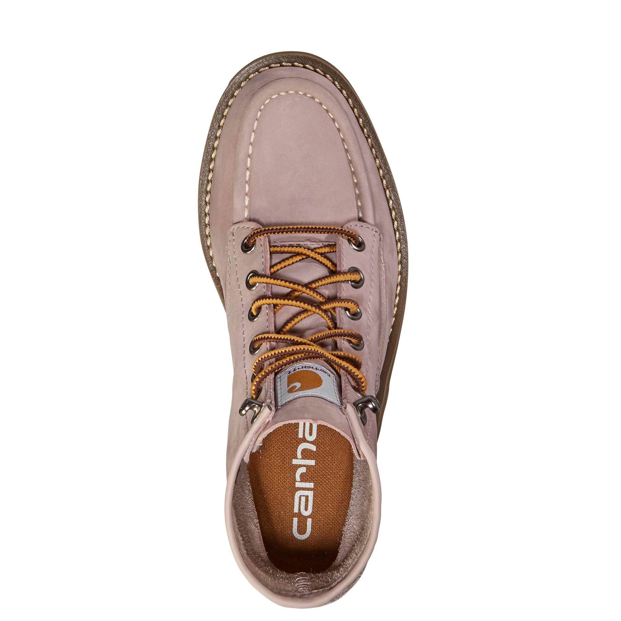 Carhartt 6" Moc Toe Wedge Boot Soft Toe "Light Purple" Women's Boot - LIGHT PURPLE Thumbnail View 5