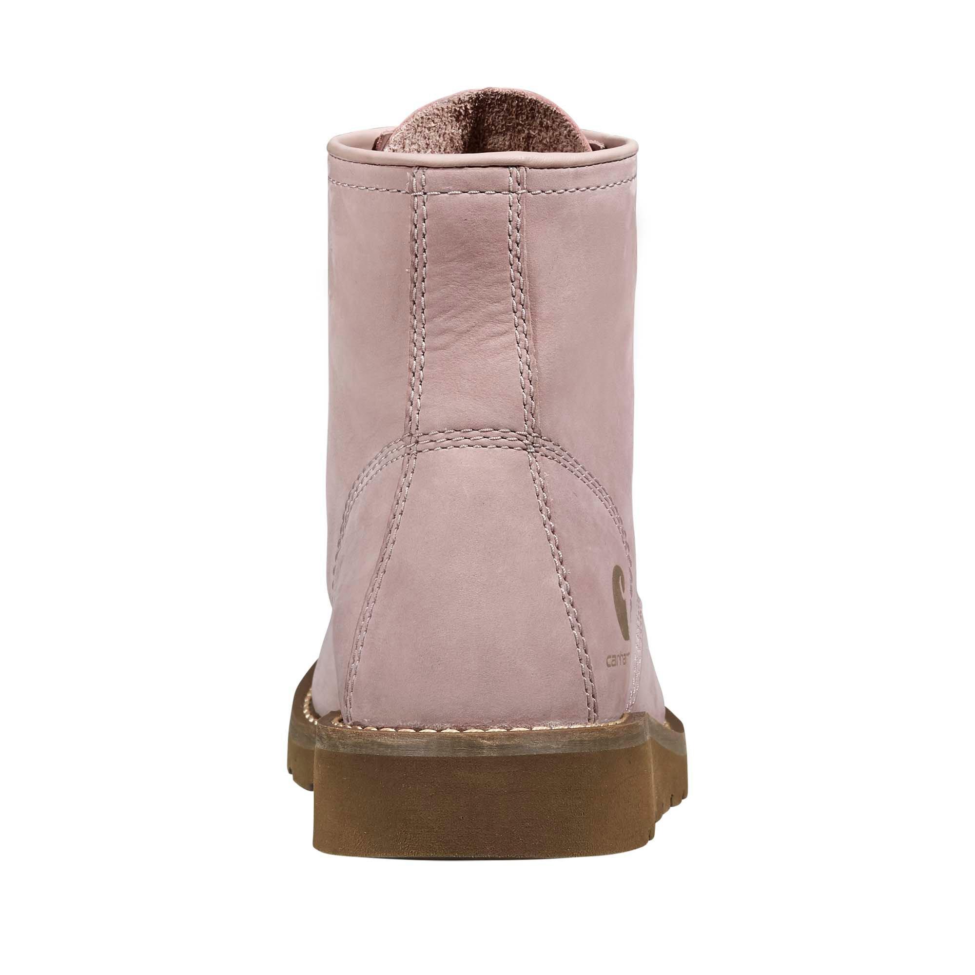 Carhartt 6" Moc Toe Wedge Boot Soft Toe "Light Purple" Women's Boot - LIGHT PURPLE Thumbnail View 8