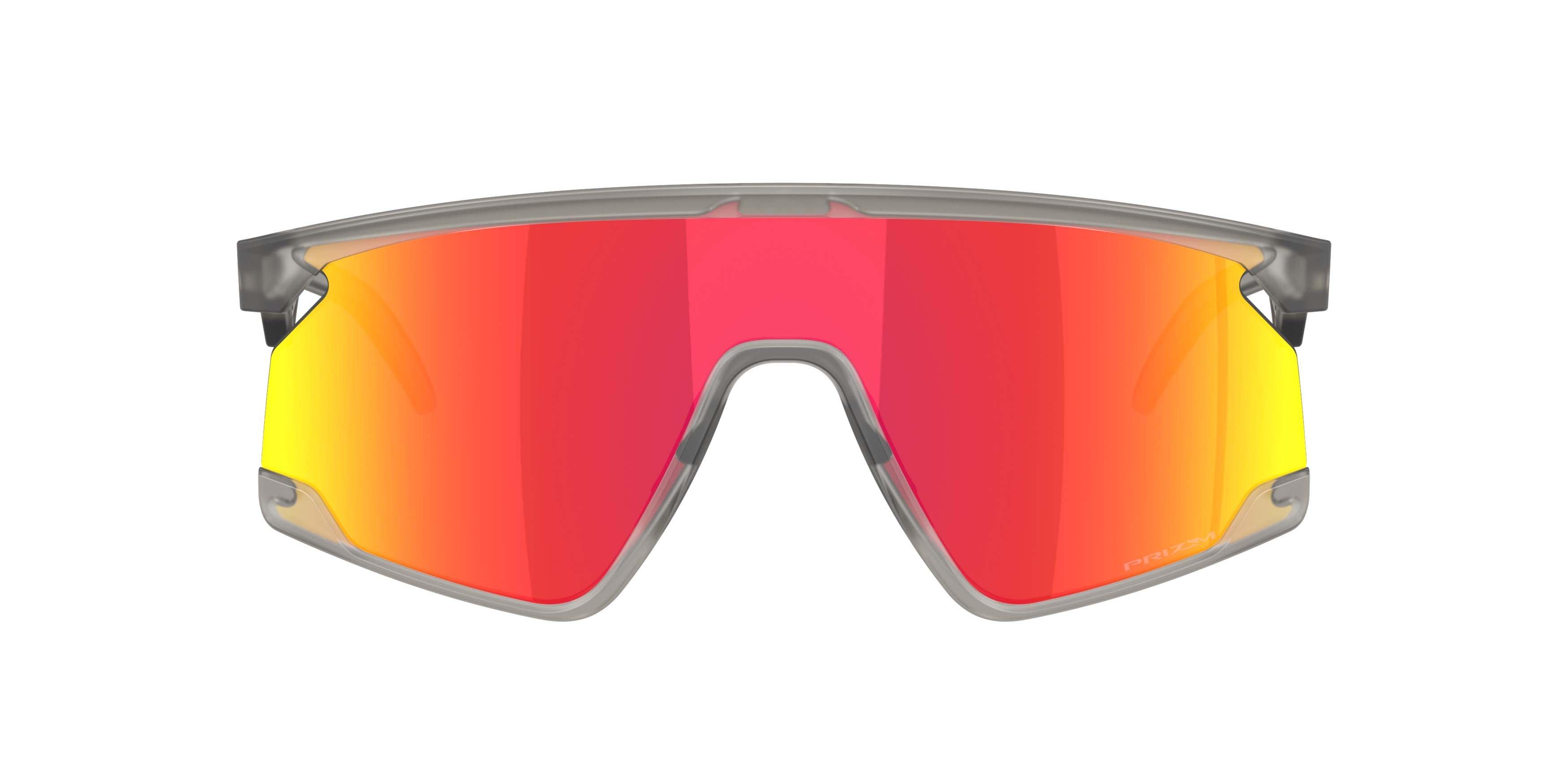 Oakley BXTR Prizm Ruby Sunglasses - Matte Grey Ink - GREY/RED