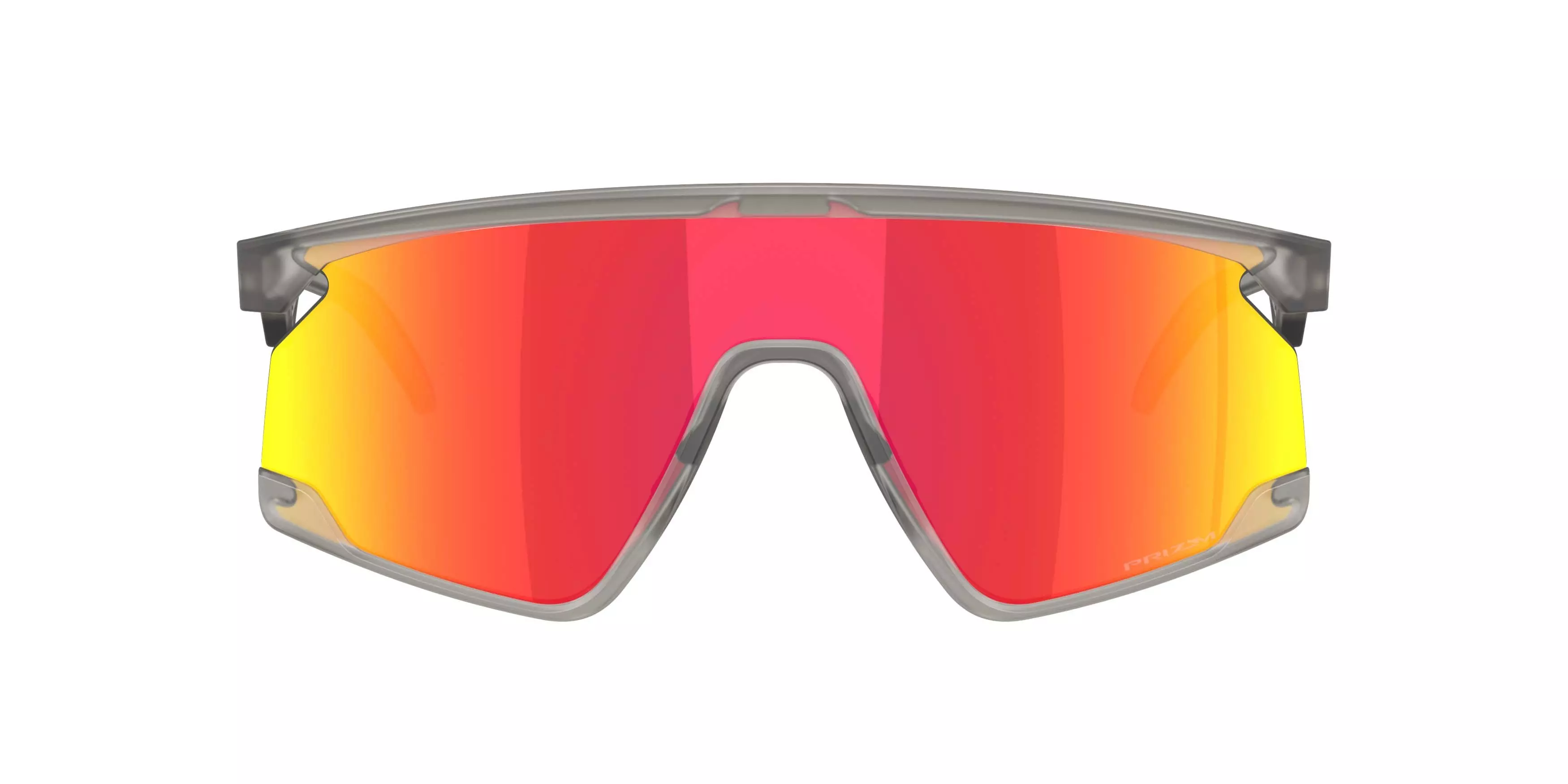 Oakley BXTR Prizm Ruby Sunglasses - Matte Grey Ink - GREY/RED