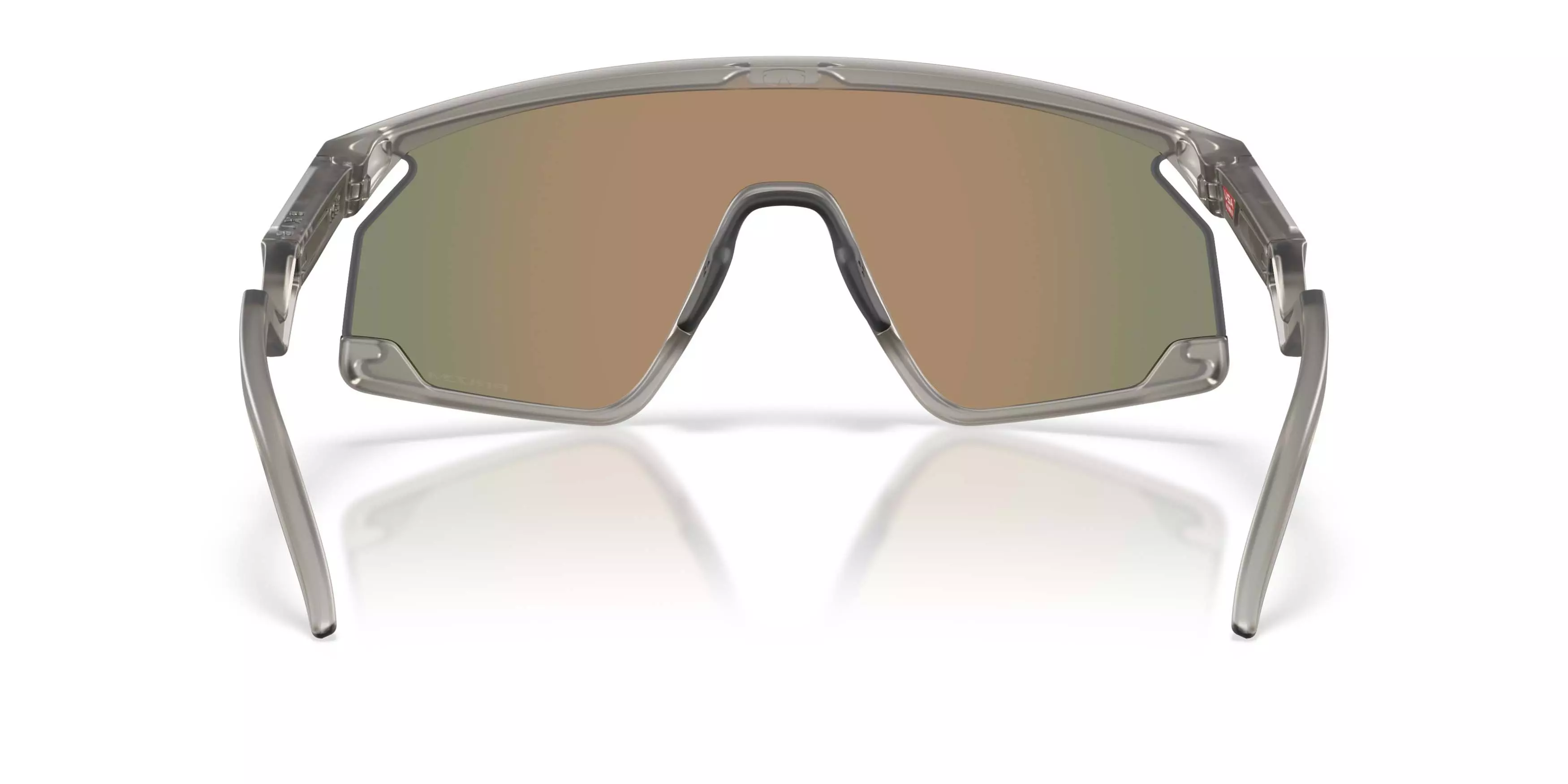 Oakley BXTR Prizm Ruby Sunglasses - Matte Grey Ink - GREY/RED