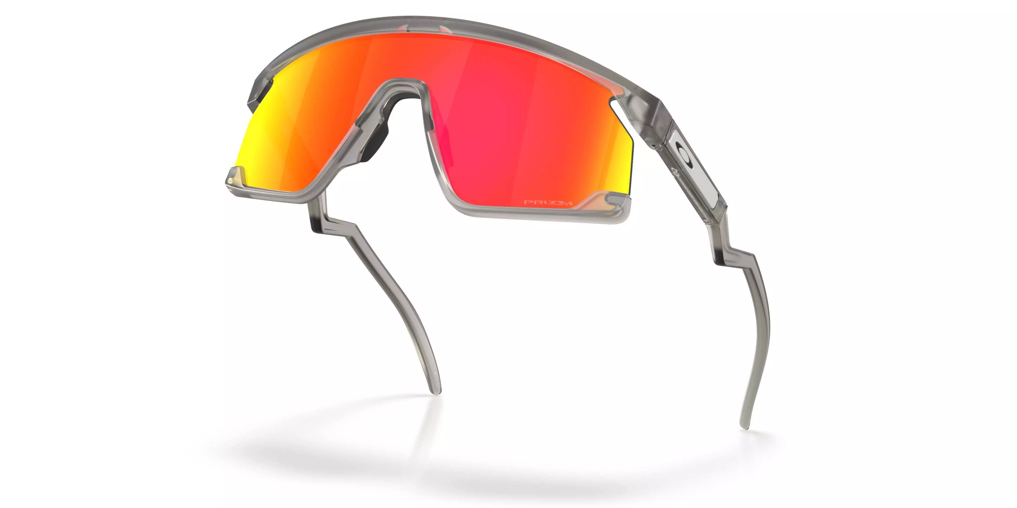 Oakley BXTR Prizm Ruby Sunglasses - Matte Grey Ink - GREY/RED