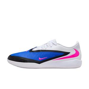 Nike Phantom 6 Low Academy IC "Racer Blue/White/Pink Blast" Men's Soccer Shoe