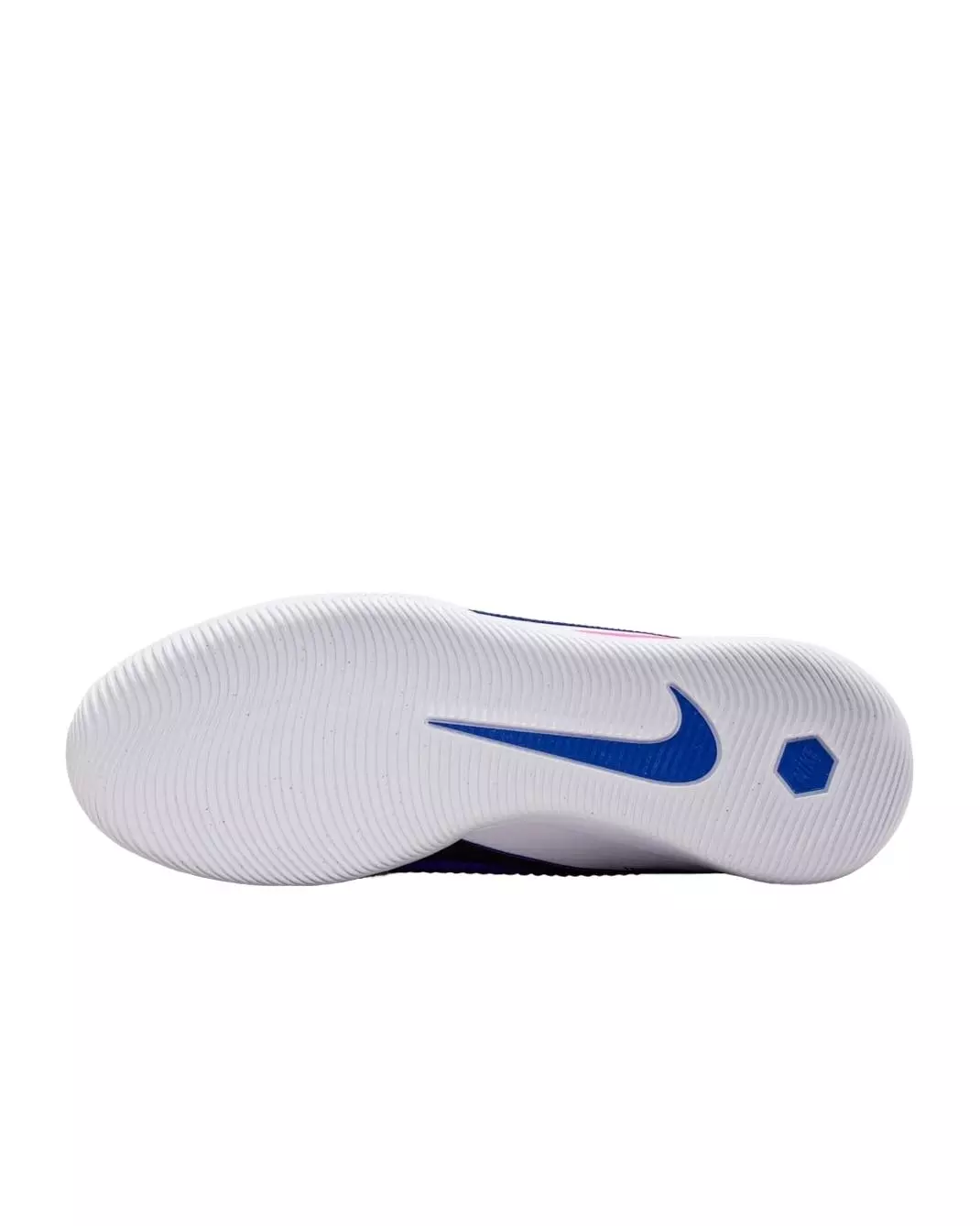 Nike Phantom 6 Low Academy IC "Racer Blue/White/Pink Blast" Men's Soccer Shoe - BLUE/WHITE/PINK