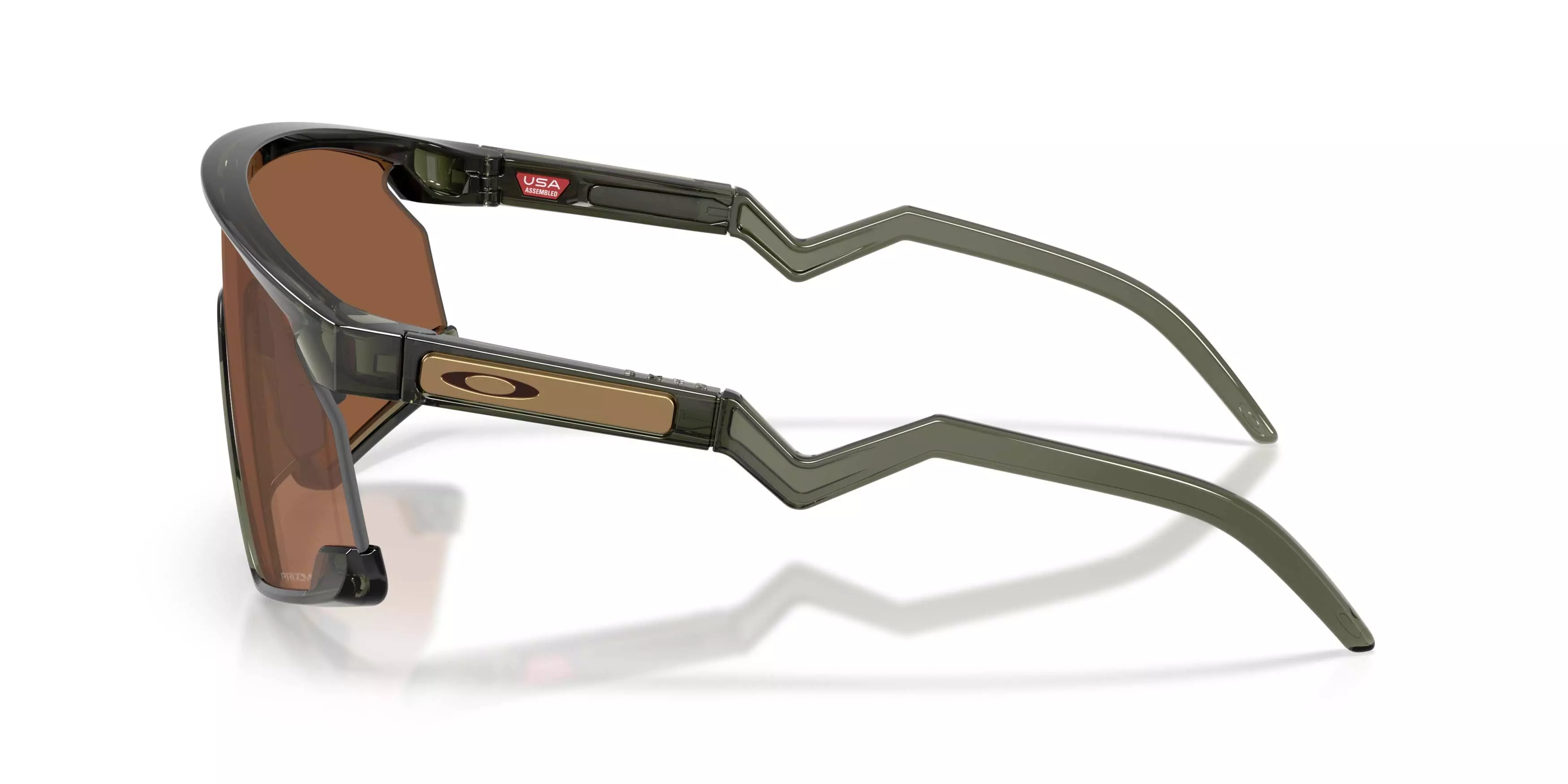 Oakley BXTR Prizm Tungsten Sunglasses - Olive Ink - GREEN/BROWN