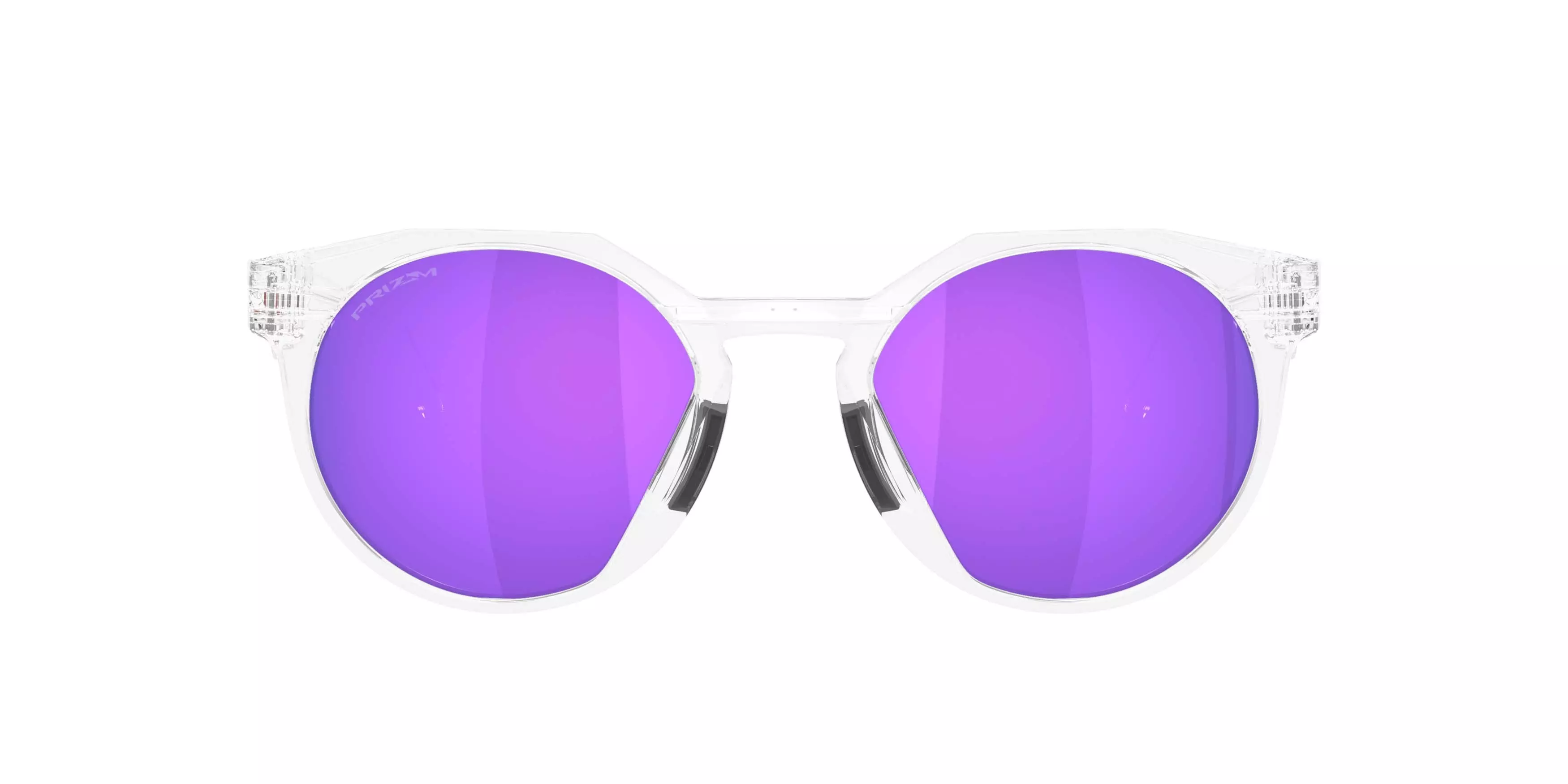 Oakley HSTN Prizm Violet Sunglasses - Clear - CLEAR/PURPLE