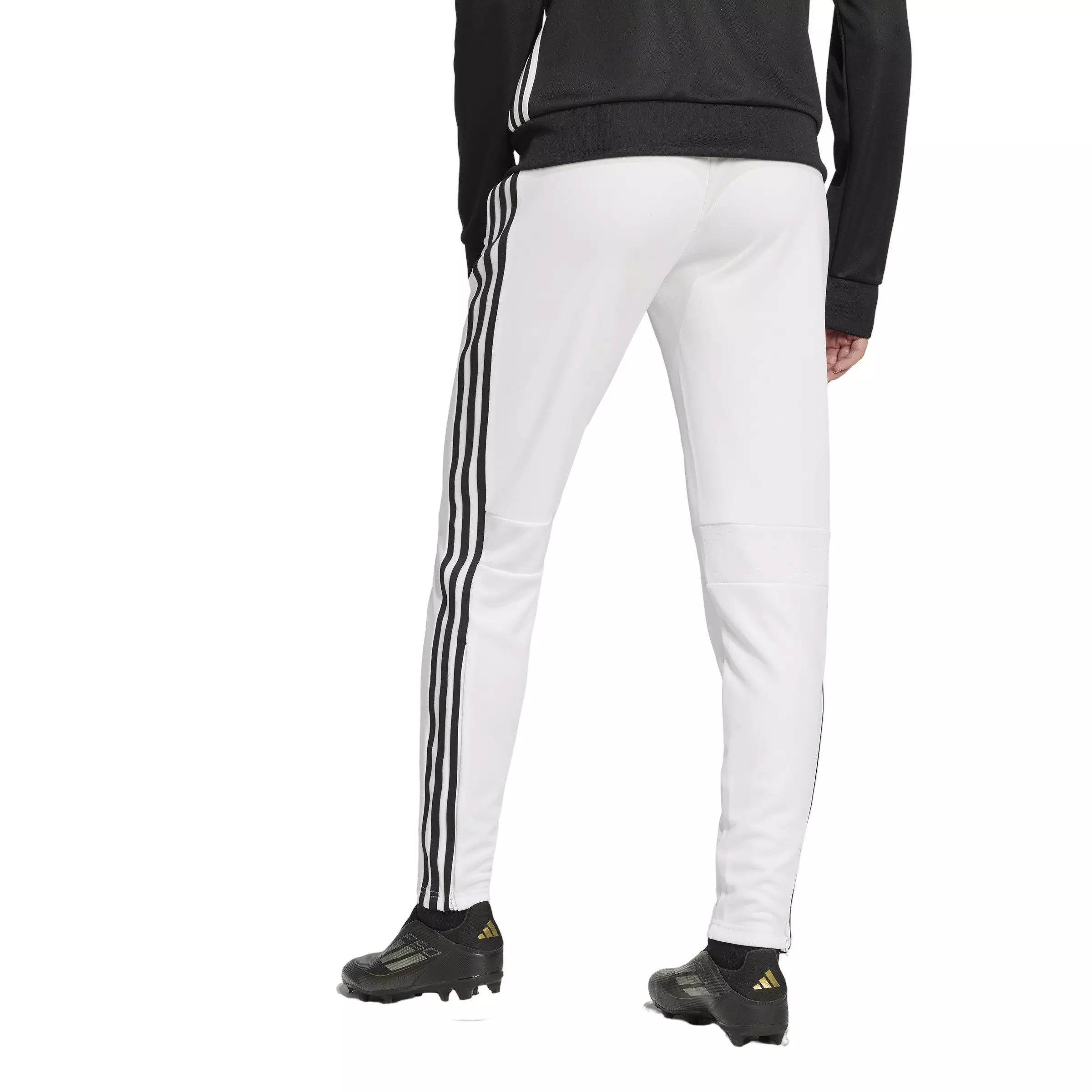 adidas Women's Tiro 25 Essentials Training Tracksuit Bottoms -White/Black - WHITE/BLACK