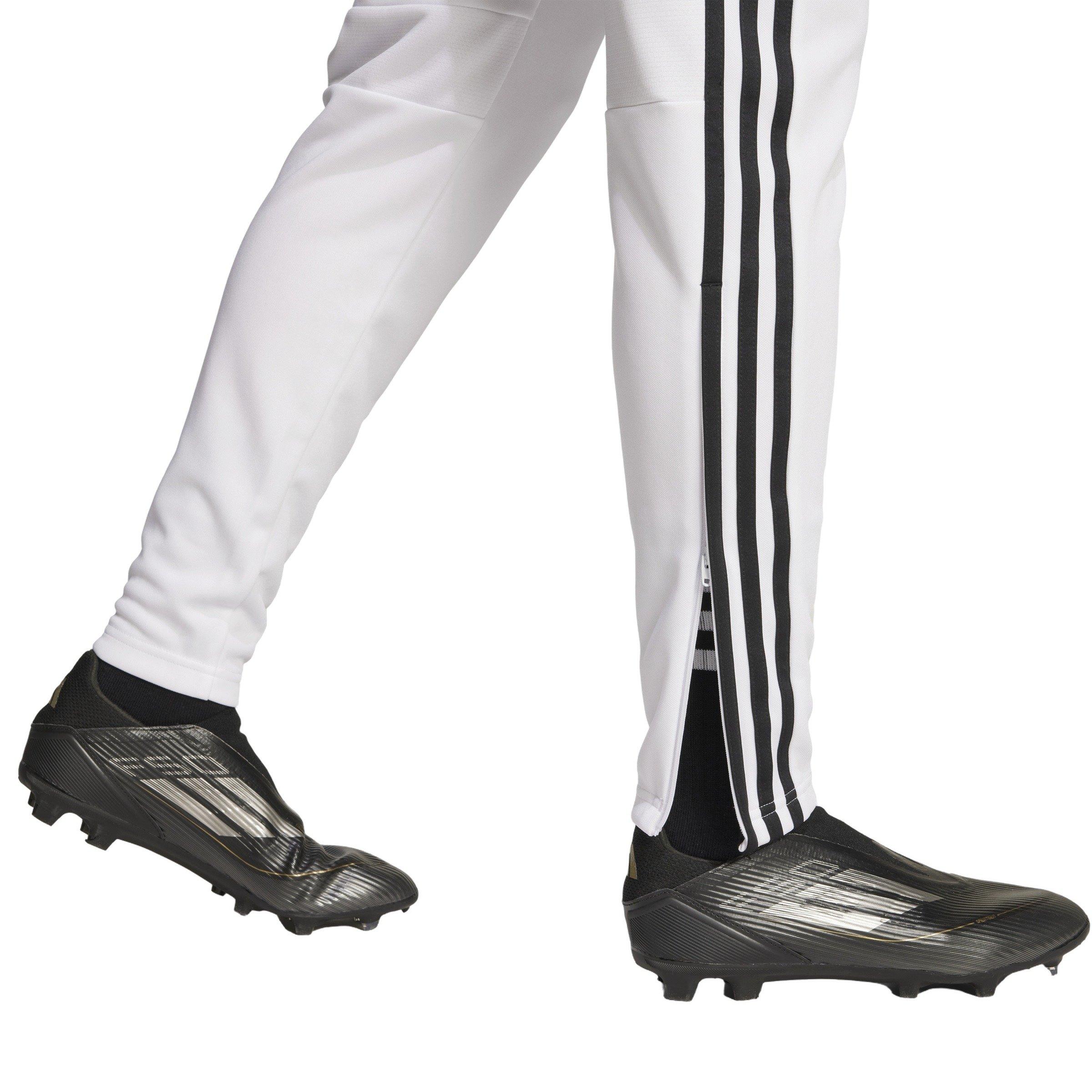 adidas Women's Tiro 25 Essentials Training Tracksuit Bottoms -White/Black - WHITE/BLACK Thumbnail View 4